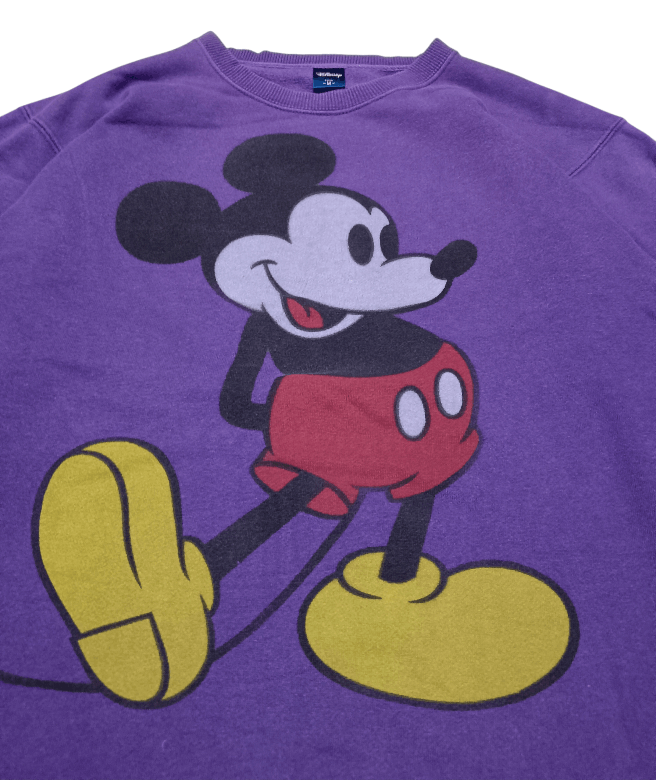 Mickey Mouse Rare Mickey Mouse Yellow Shoes Sweatshirt Size US M / EU 48-50 / 2 - 4 Thumbnail