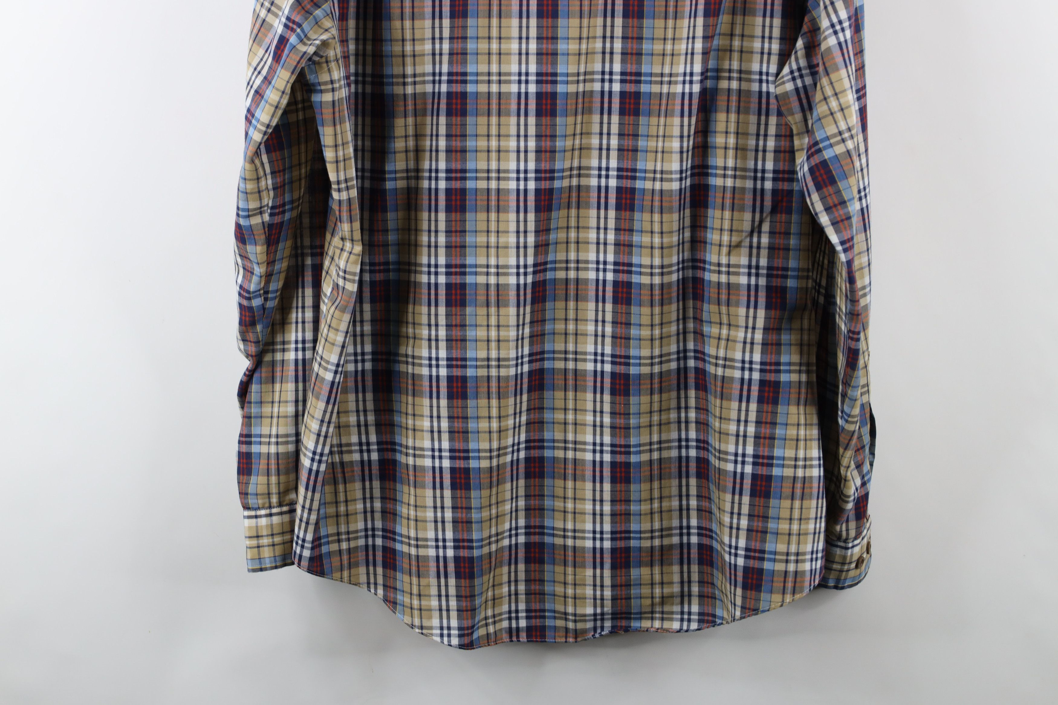 Vintage Vintage 70s Rockabilly Cowboy Collared Button Shirt Plaid Size US L / EU 52-54 / 3 - 15 Thumbnail