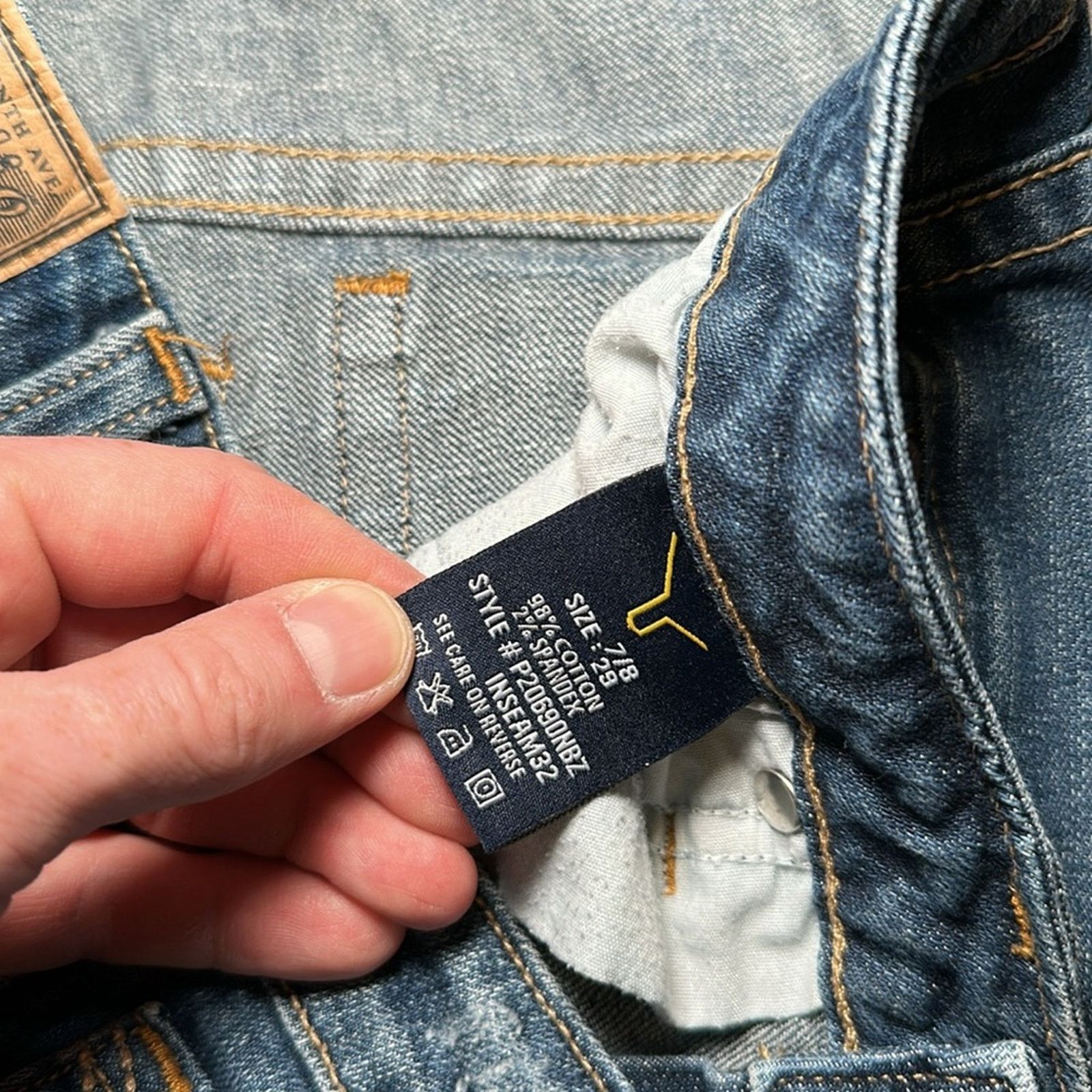Other Vigoss Studio The Brooklyn Skinny Distressed Jeans - 7/8 29 Size 29" - 8 Thumbnail