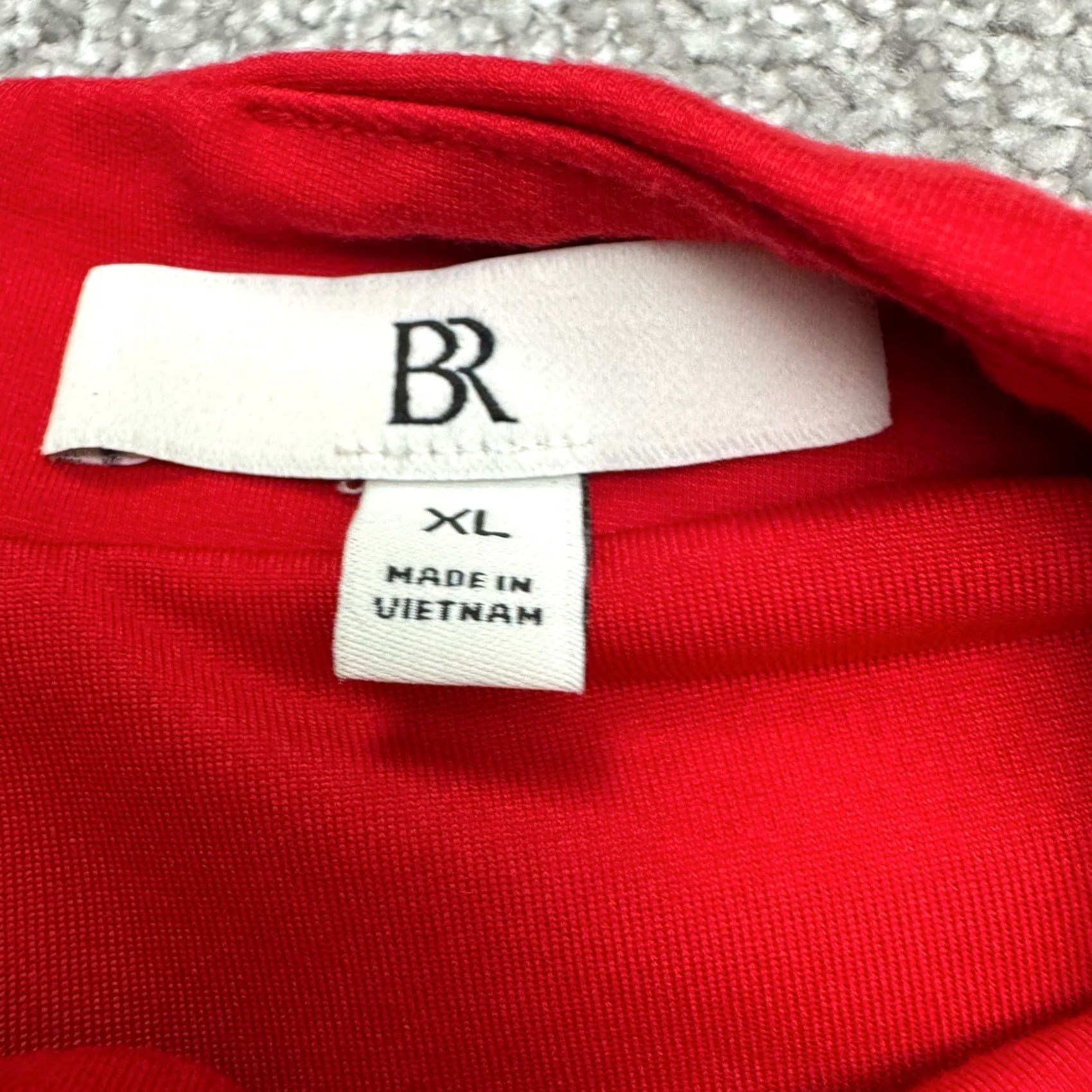 Banana Republic Banana Republic Shift Dress Womens XL Red Mock Neck Sleeveless Knee Length Ponte Size XL / US 12-14 / IT 48-50 - 6 Thumbnail
