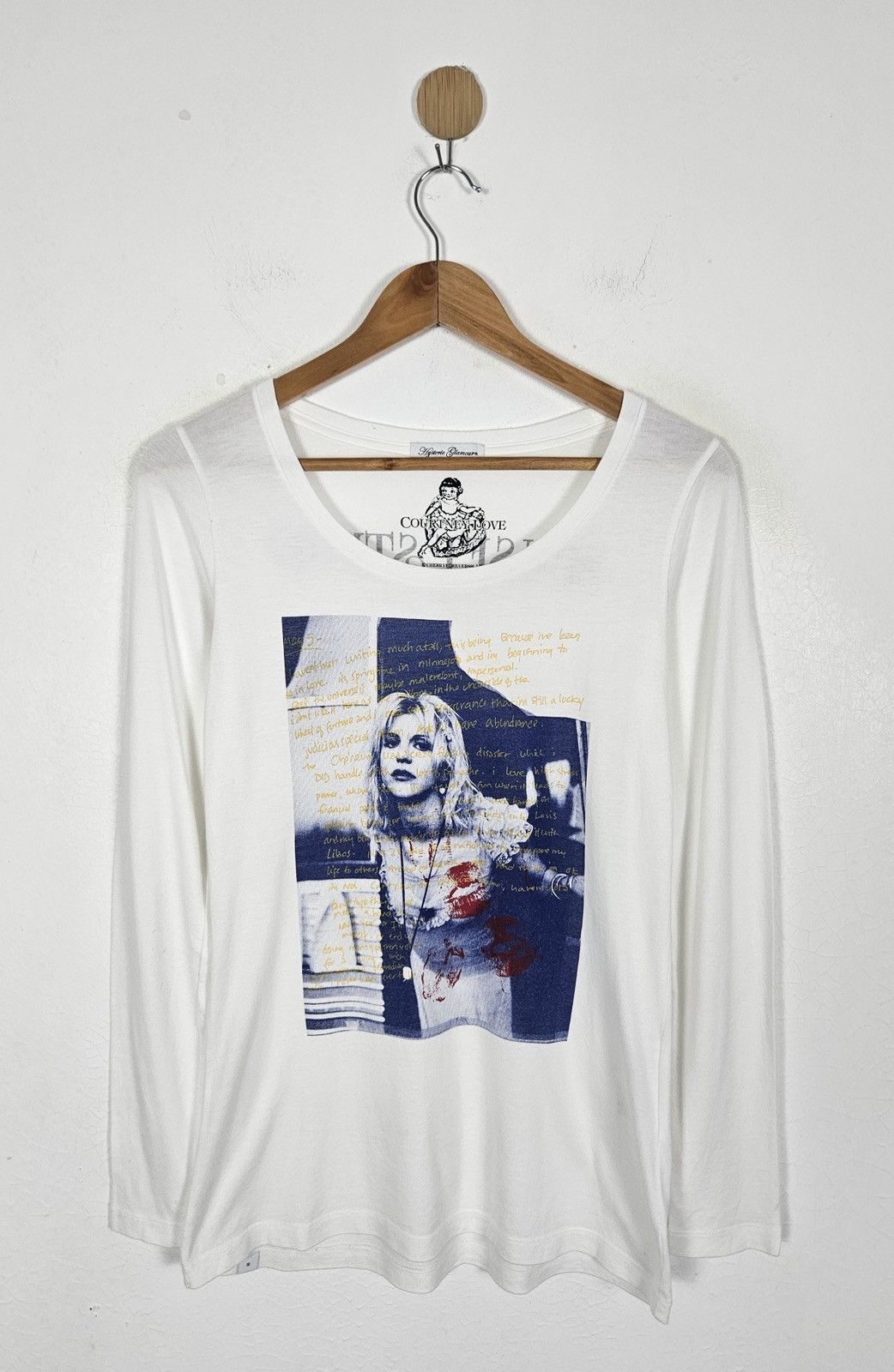 Hysteric Glamour Courtney Love Hole Sunset Strip tee