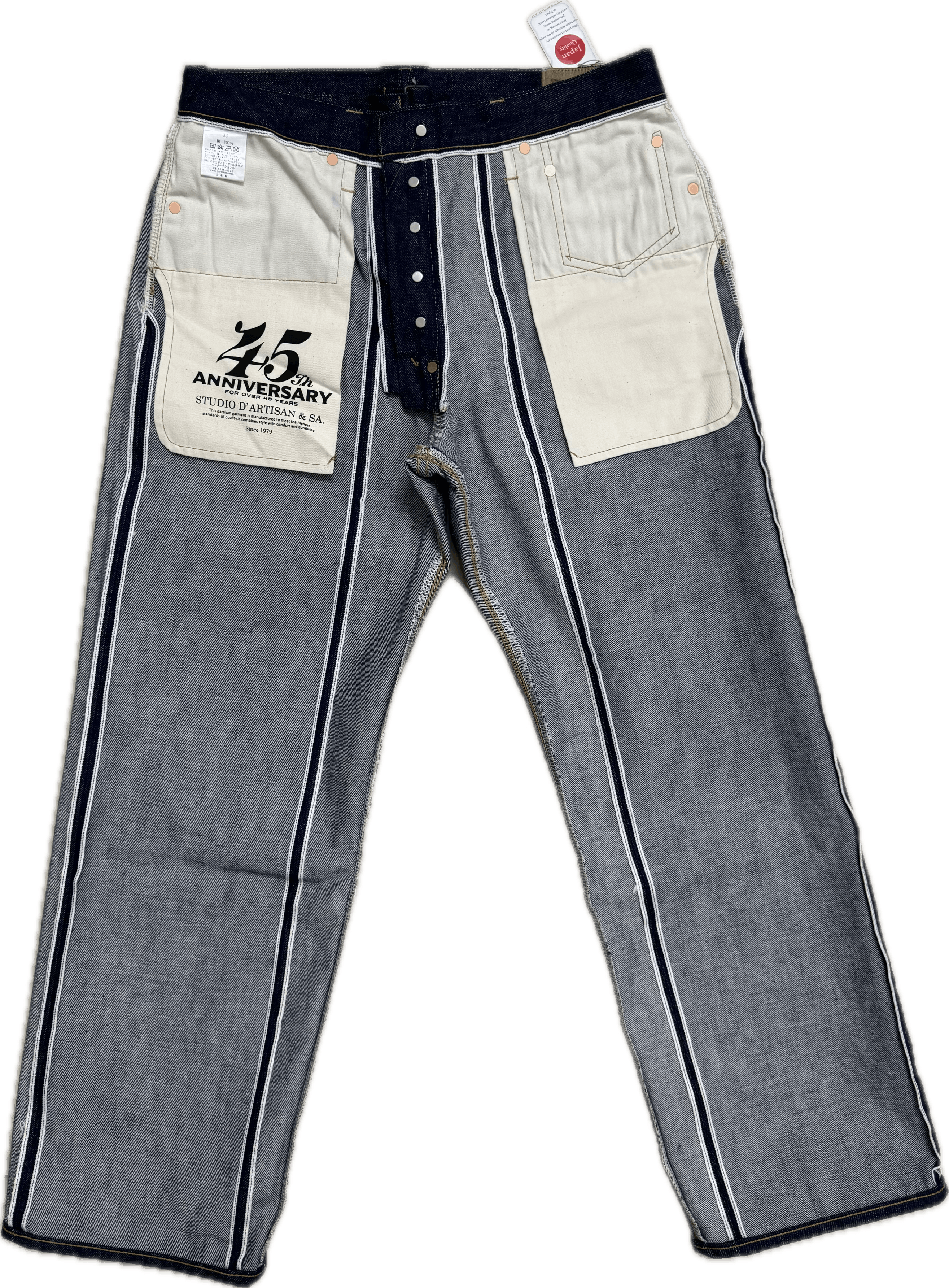 Studio D'Artisan STUDIO D'ARTISAN "SP-083" 15oz Triple Selvedge Jeans Size US 32 / EU 48 - 5 Thumbnail