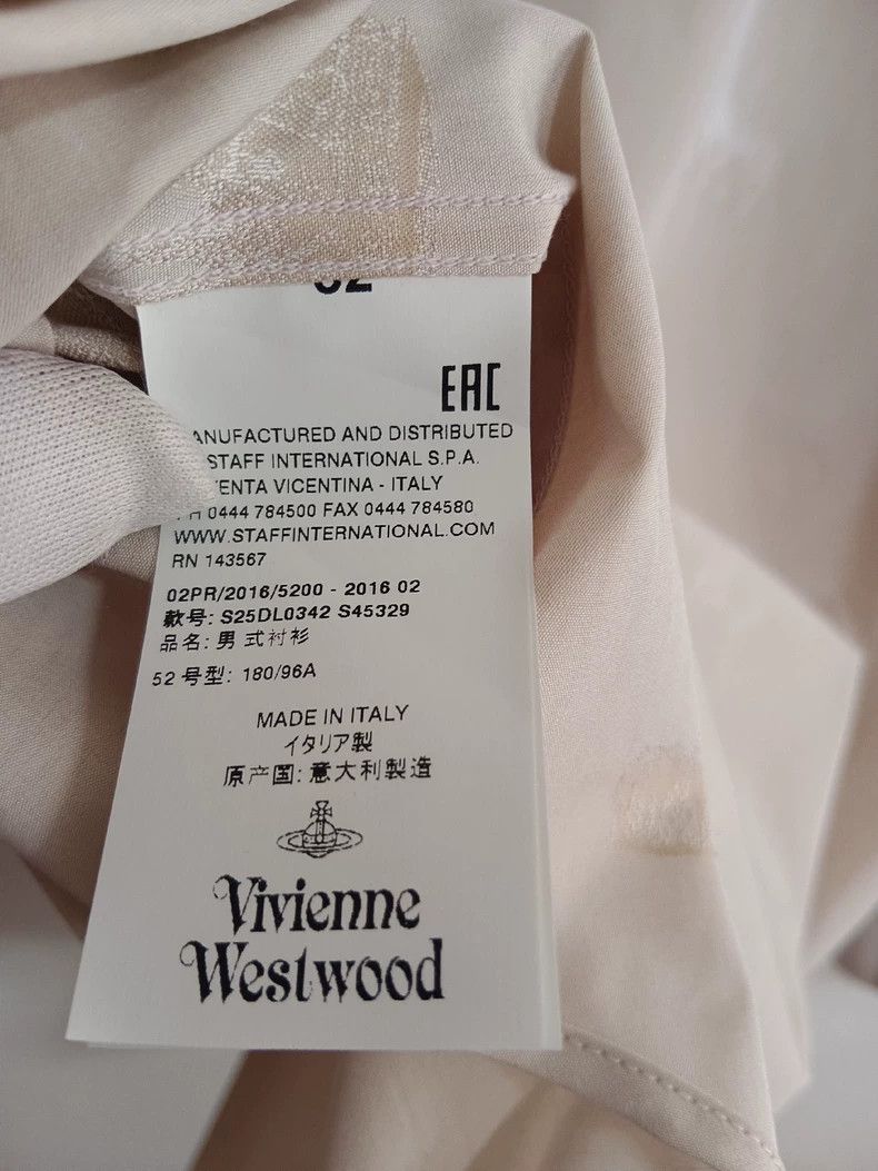 Other Vivienne Westwood Full cotton embroidered shirt Size M / US 6-8 / IT 42-44 - 7 Thumbnail