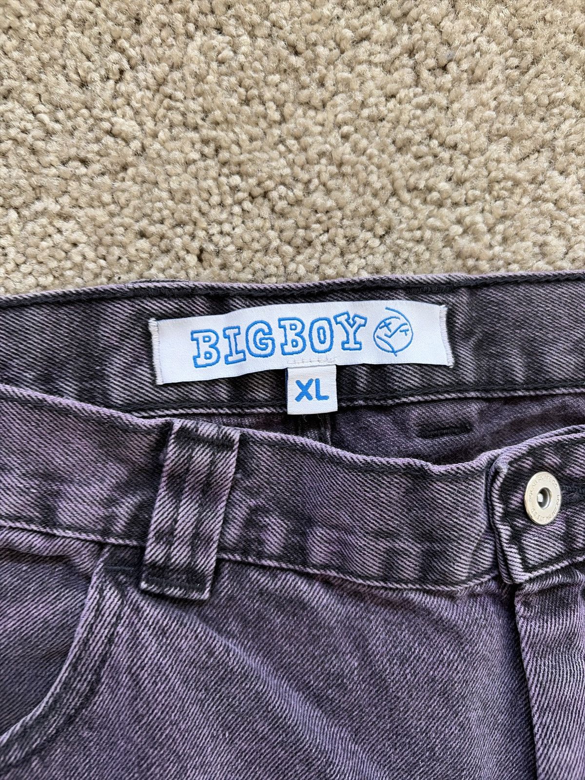 Polar Skate Co. Polar Big Boy Jeans XL Purple Size US 34 / EU 50 - 2 Thumbnail