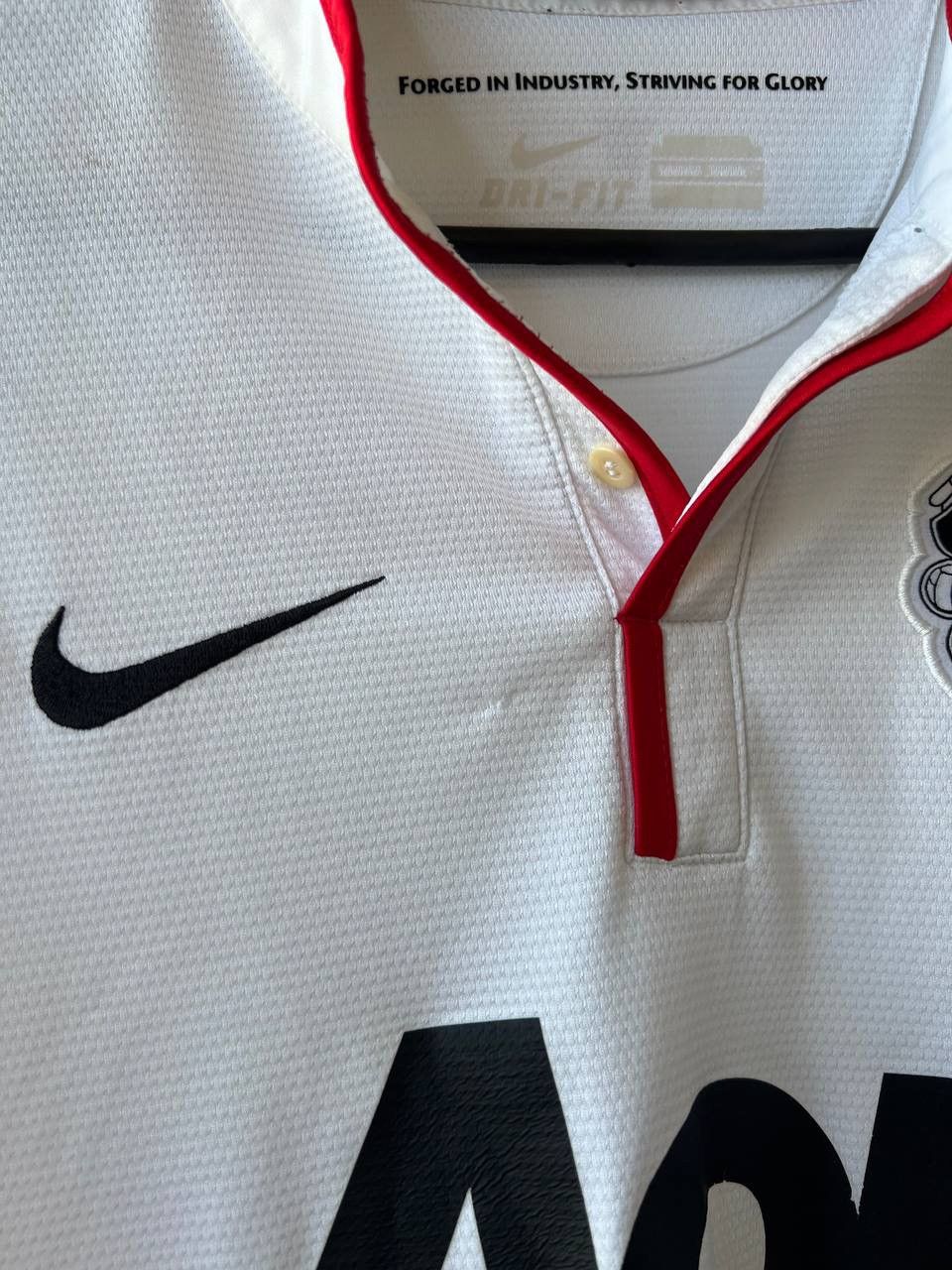 Nike 2012/14 MANCHESTER UNITED AWAY SOCCER JERSEY FOOTBALL SHIRT Size US S / EU 44-46 / 1 - 4 Thumbnail
