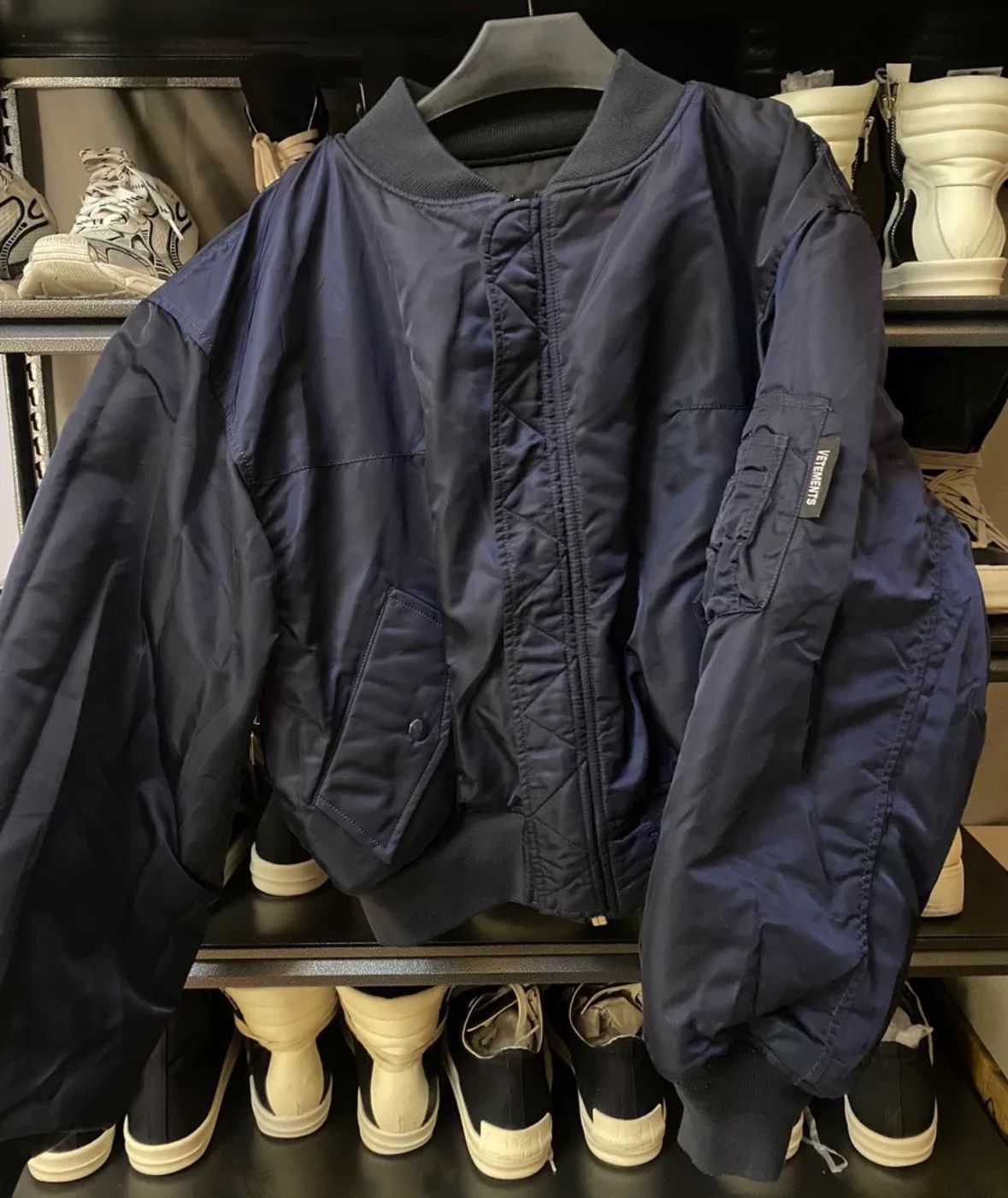 Vetements Vetements alpha s size instructions cotton jacket Size US S / EU 44-46 / 1 - 3 Thumbnail