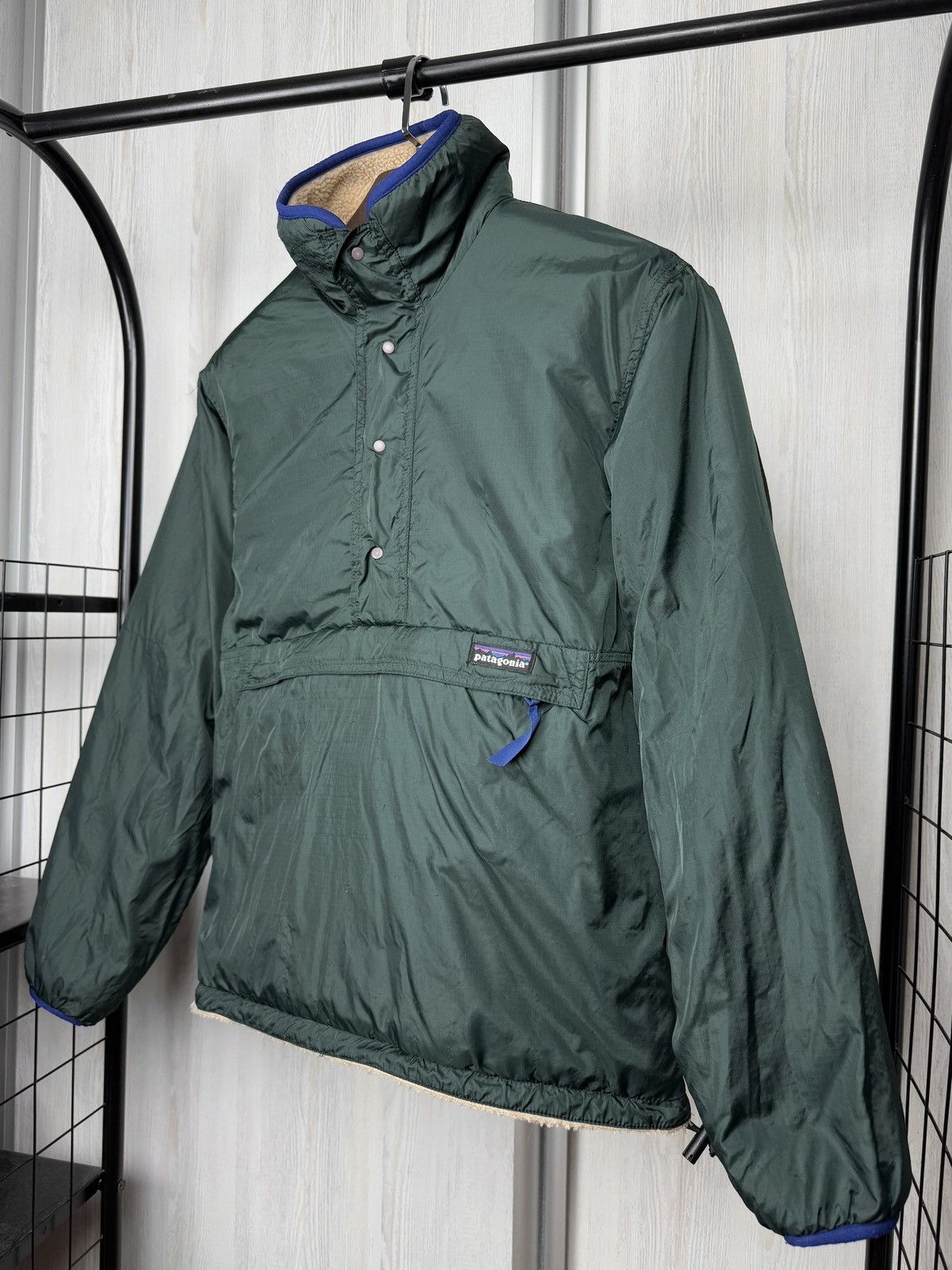 Patagonia 90s Patagonia Glissade Jacket Made in USA XS-S Green x Beige Size US XS / EU 42 / 0 - 6 Thumbnail