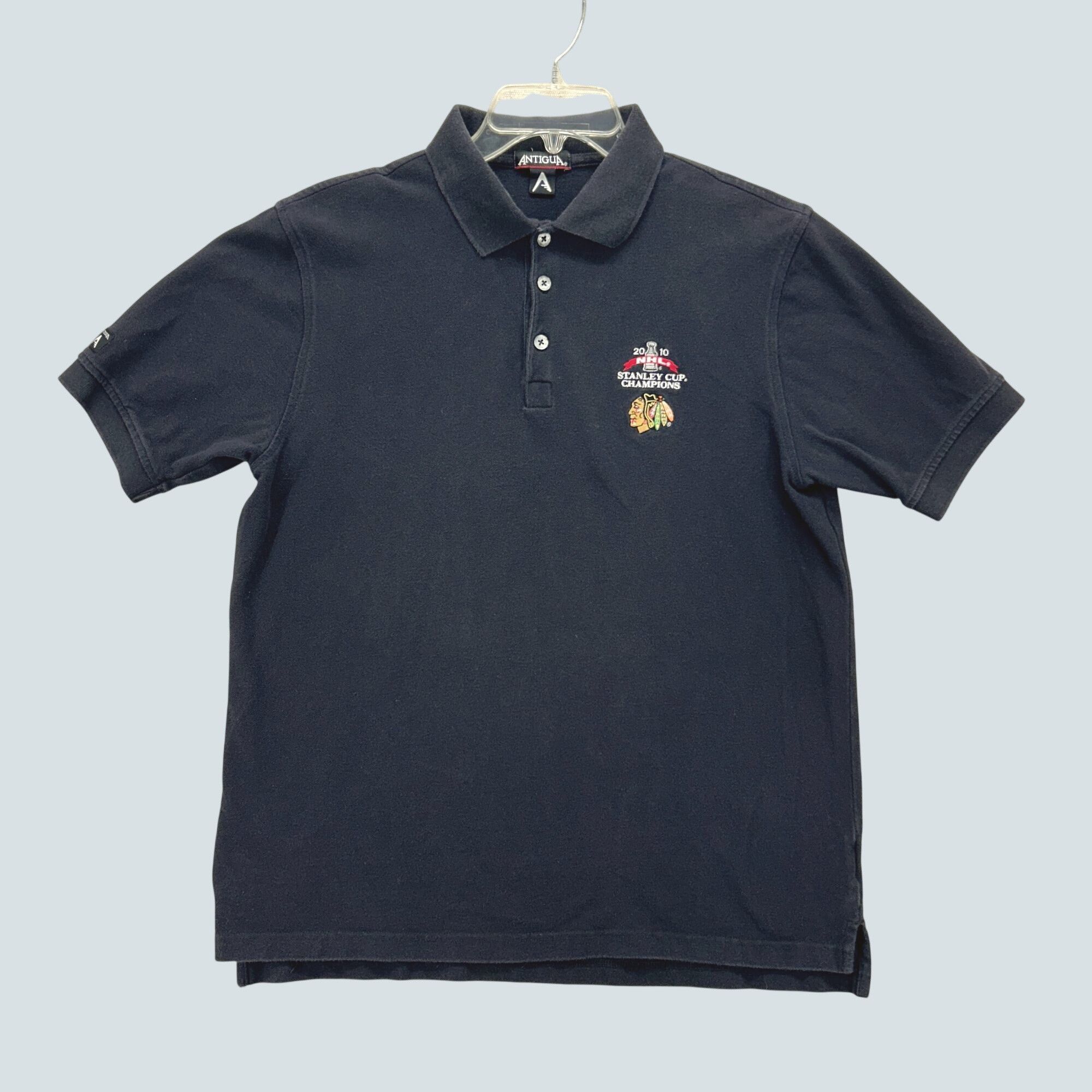 Antigua Antigua 2010 Nhl Stanley Cup Champions Chicago Blackhawks Po Size US S / EU 44-46 / 1 - 1 Thumbnail