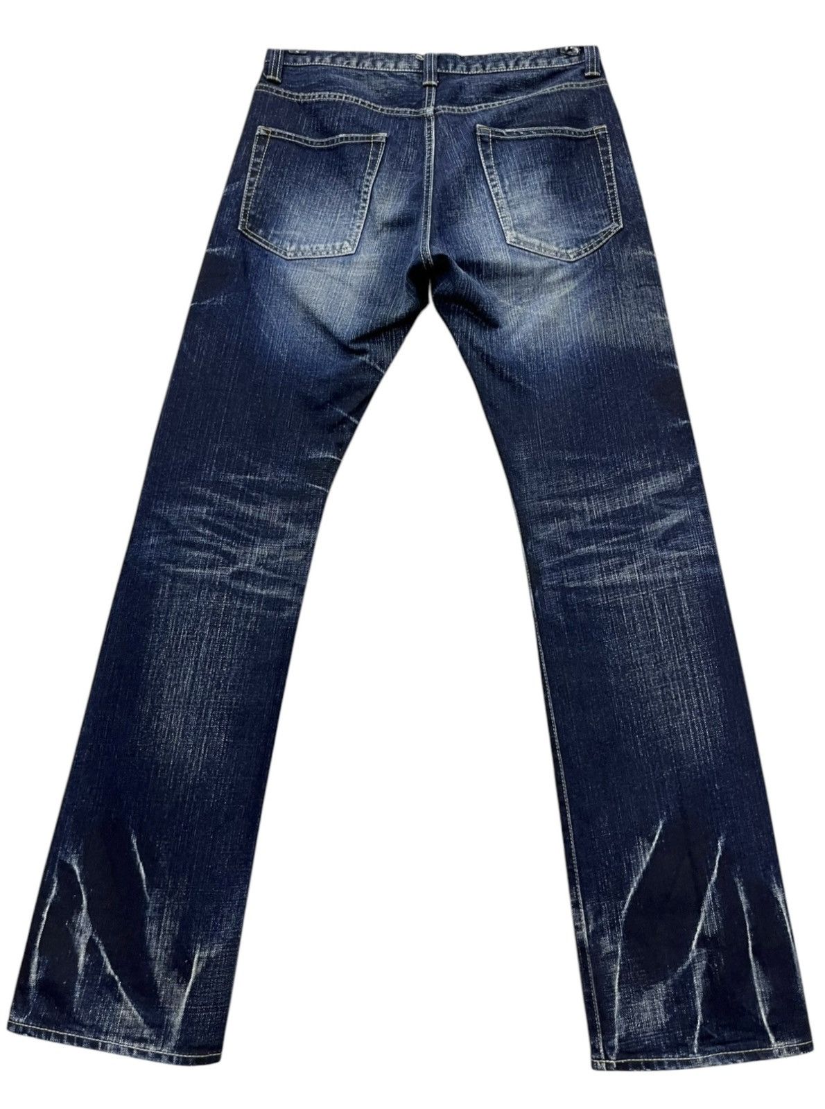 Takeo Kikuchi Designer TAKEO KIKUCHI Lightning Clawmark Whisker Slim Fit⚡️ Size US 29 - 5 Thumbnail