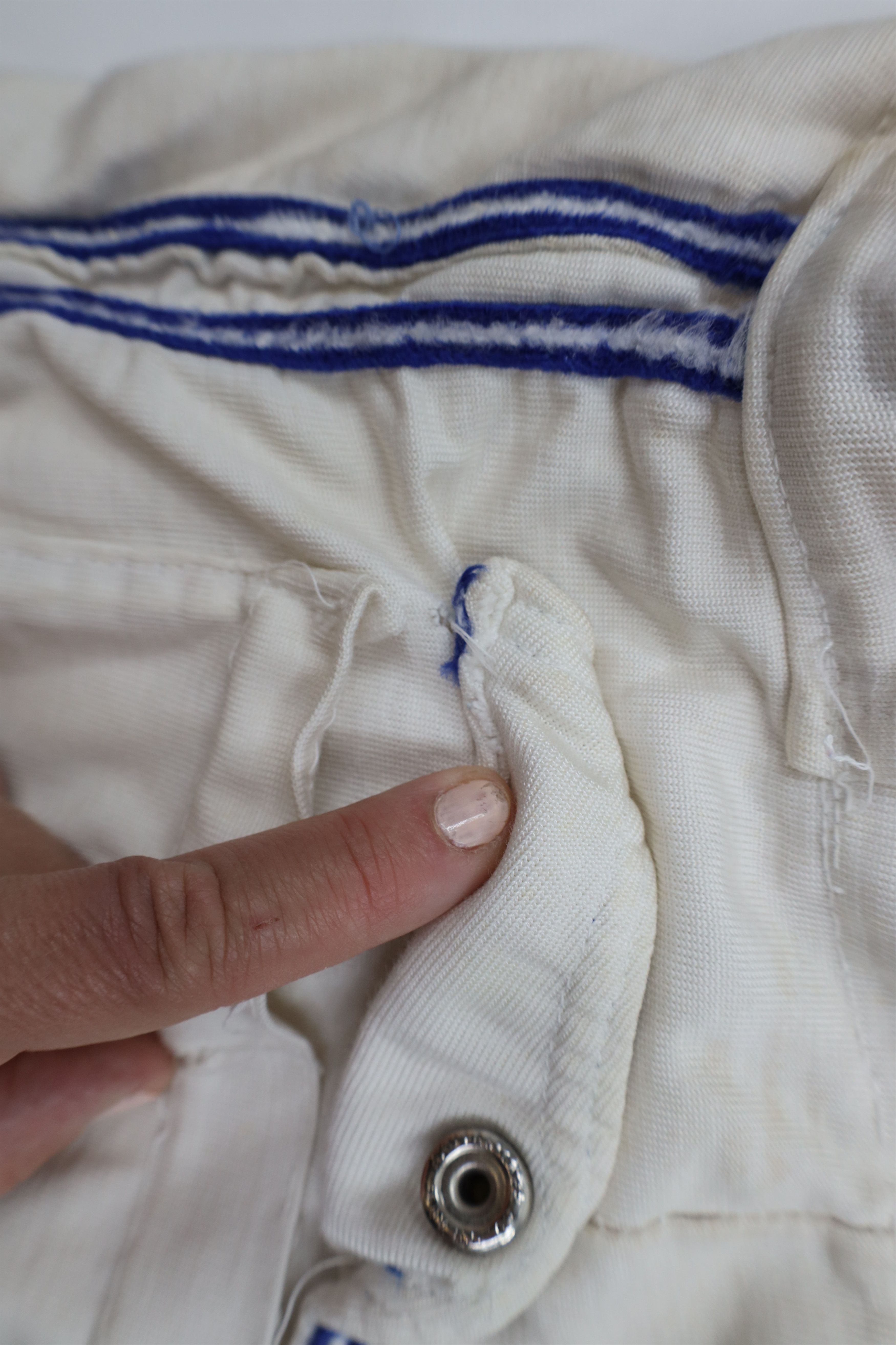 Vintage Vintage 40s 50s Rayon Striped Baseball Uniform Pants USA Size US 38 / EU 54 - 10 Thumbnail