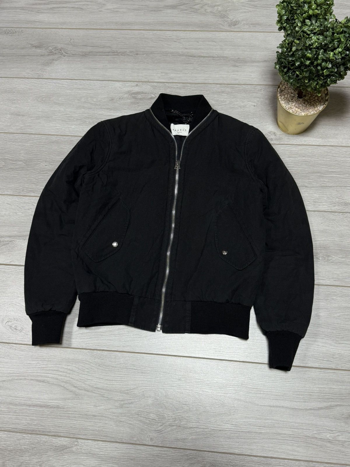 Sandro Sandro full zip bomber Size US S / EU 44-46 / 1 - 3 Thumbnail