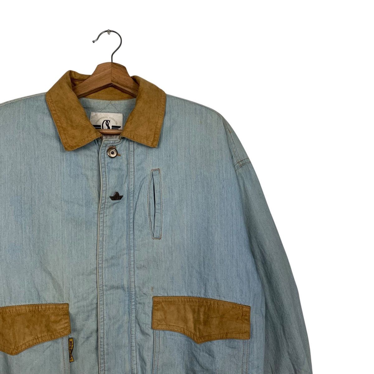 Vintage 90's UNIVERSAL CURATOR Washed Jeans Jacket #2752-C124 Size US M / EU 48-50 / 2 - 4 Thumbnail