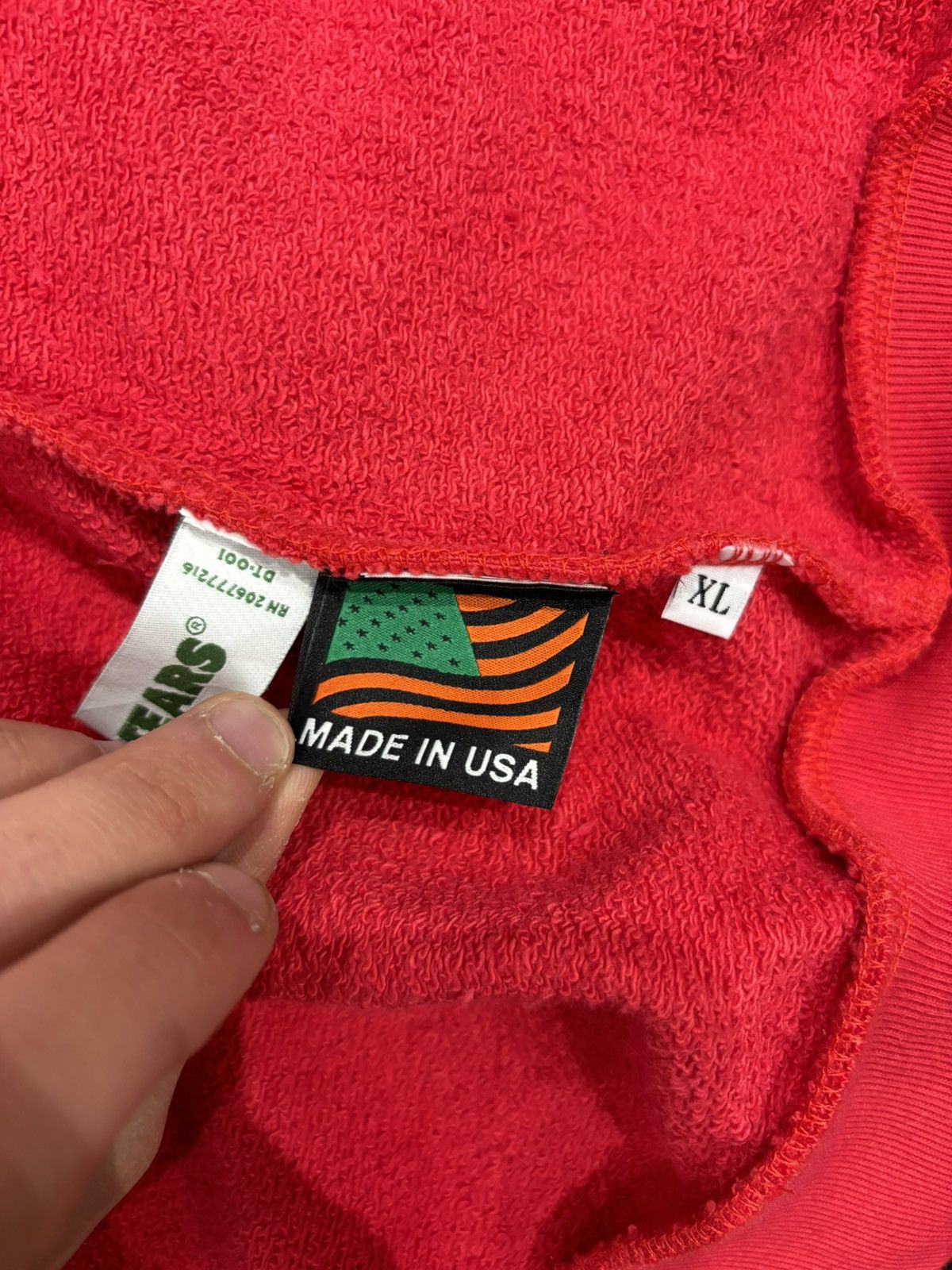 DENIM TEARS Denim Tears Denim University Zip Hoodie (SS24) Red Size US XL / EU 56 / 4 - 7 Thumbnail