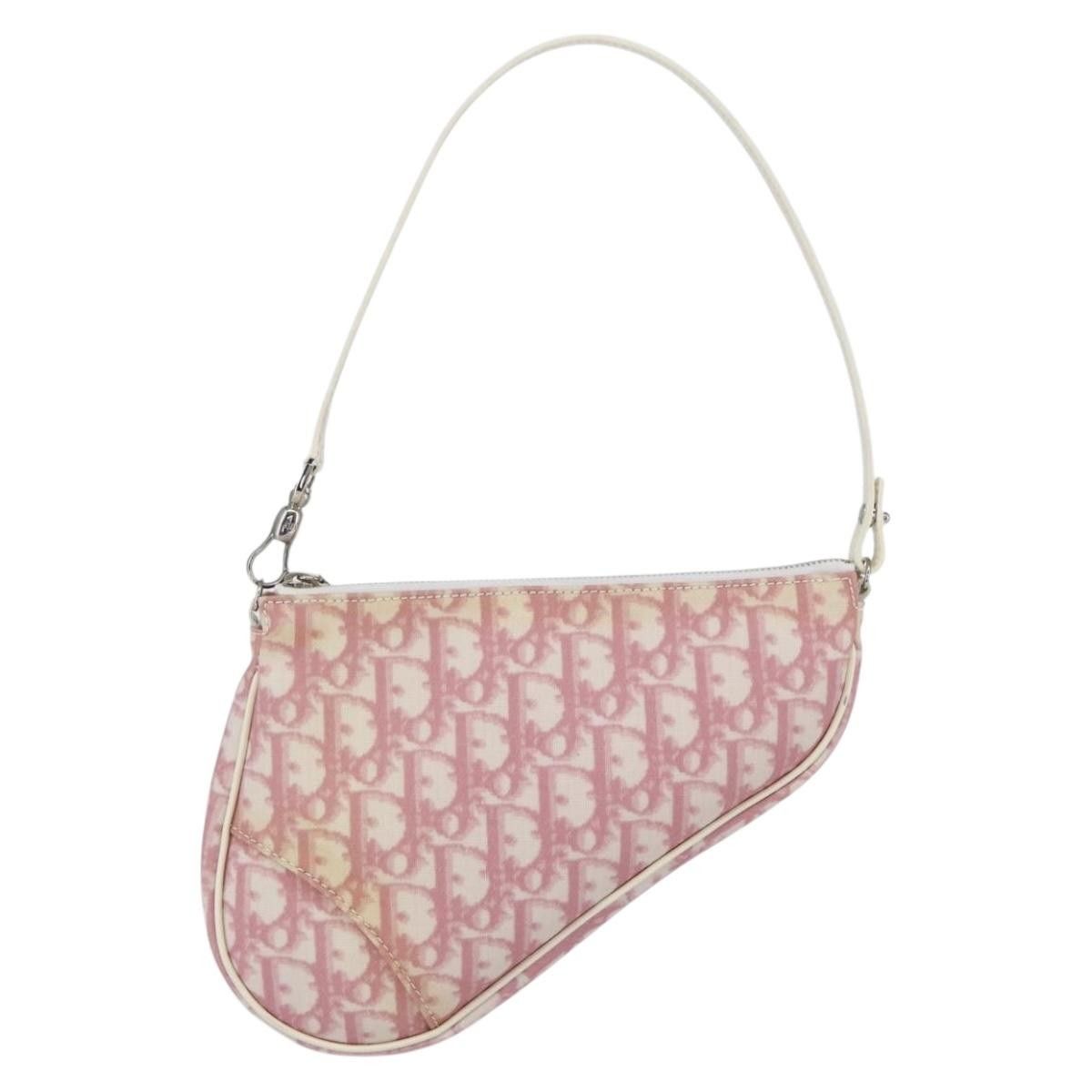 Dior Christian Dior Vintage Saddle Bag Diorissimo Canvas Size ONE SIZE - 1 Thumbnail