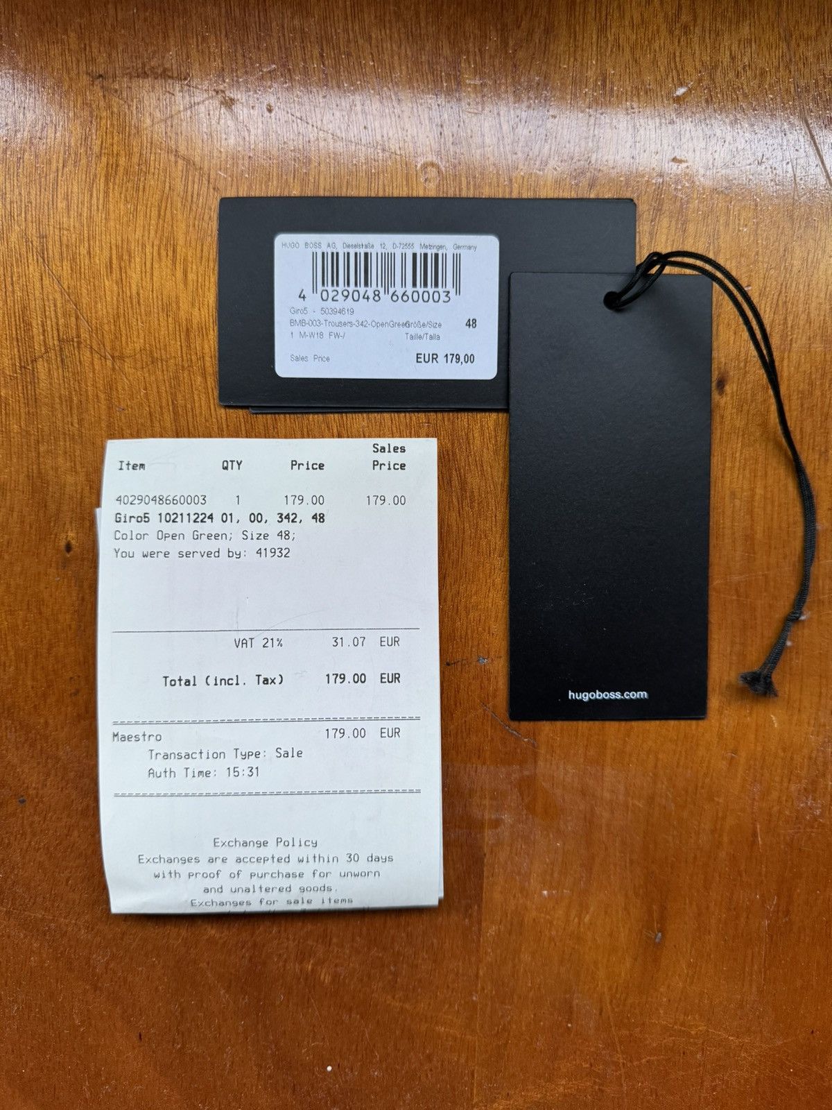 Hugo Boss Hugo Boss pants Size US 32 / EU 48 - 10 Thumbnail