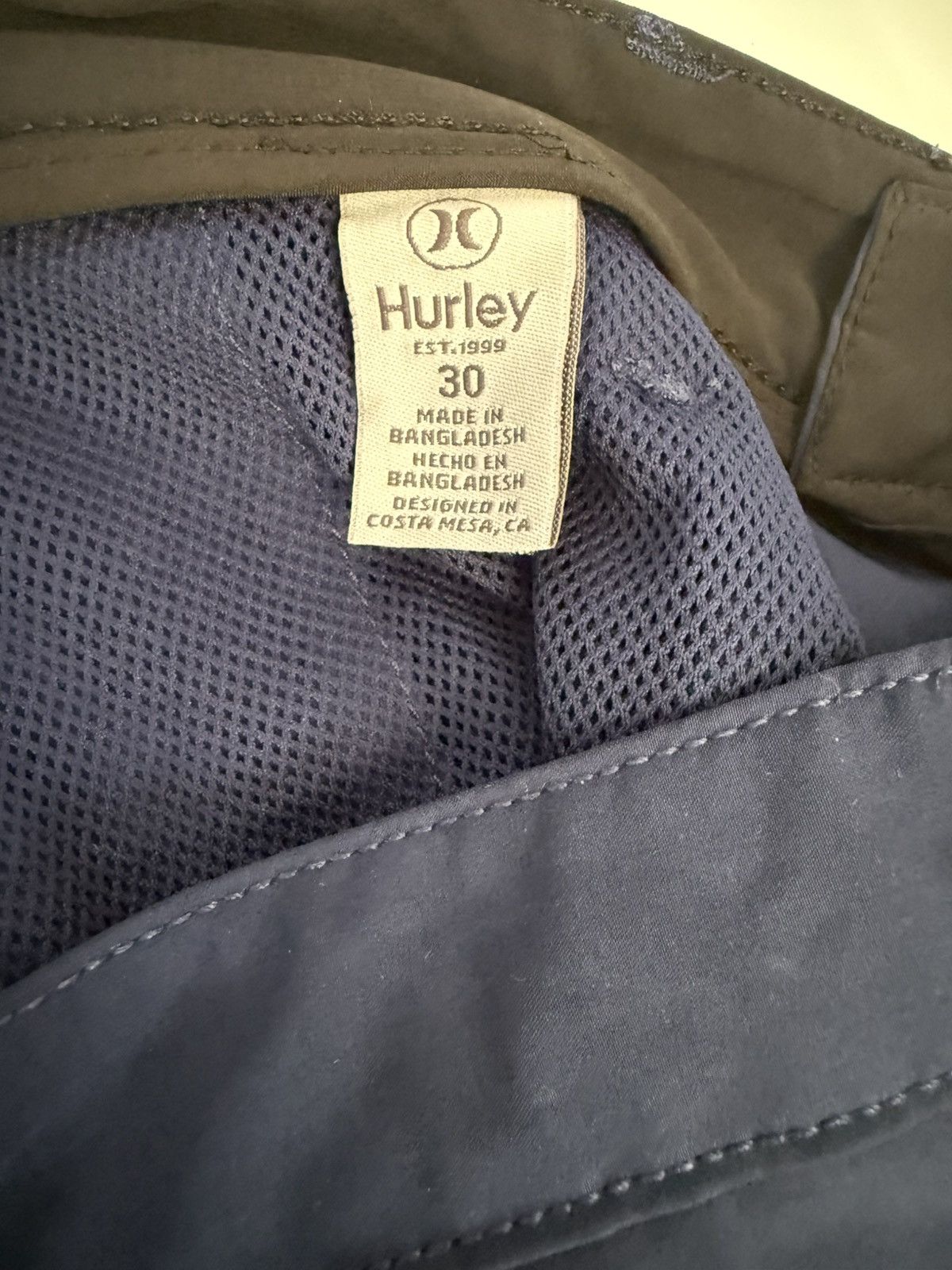 Hurley Hurley Shorts Mens 30 Navy Dri-FIT Performance Golf Stretch Size US 30 / EU 46 - 6 Thumbnail