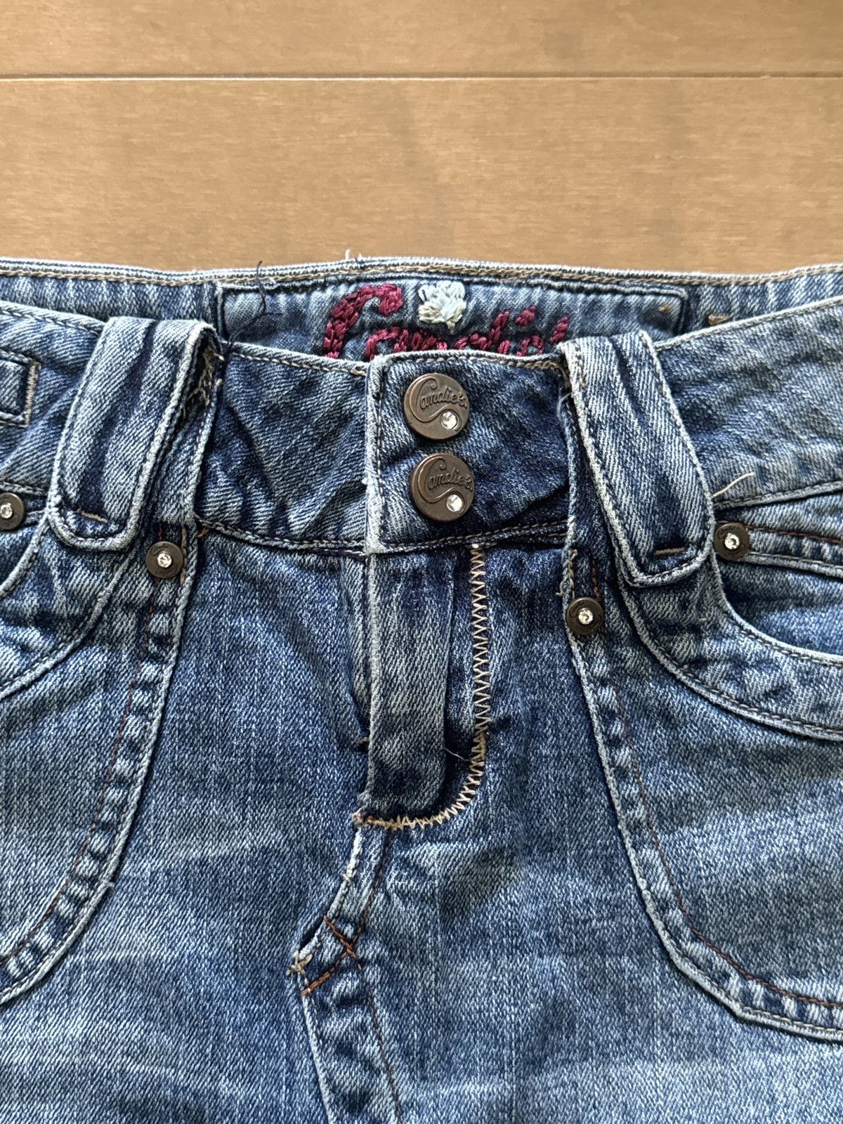 NHL Candies Midi Jean Skirt Size 28" / US 6 / IT 42 - 2 Thumbnail