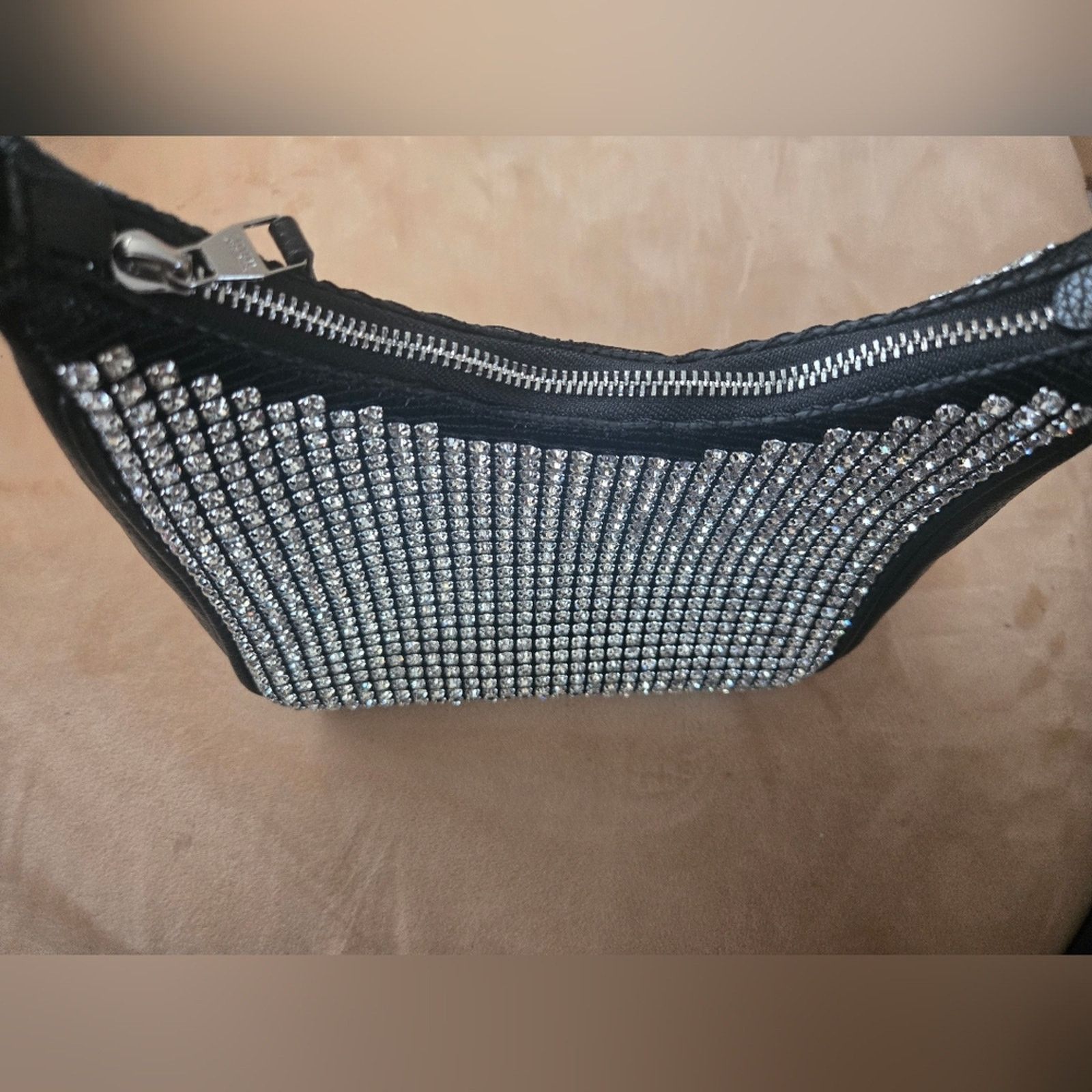 Simon Miller SIMON MILLER Snap Crystal Leather Shoulder Bag, Crystal Size ONE SIZE - 7 Thumbnail