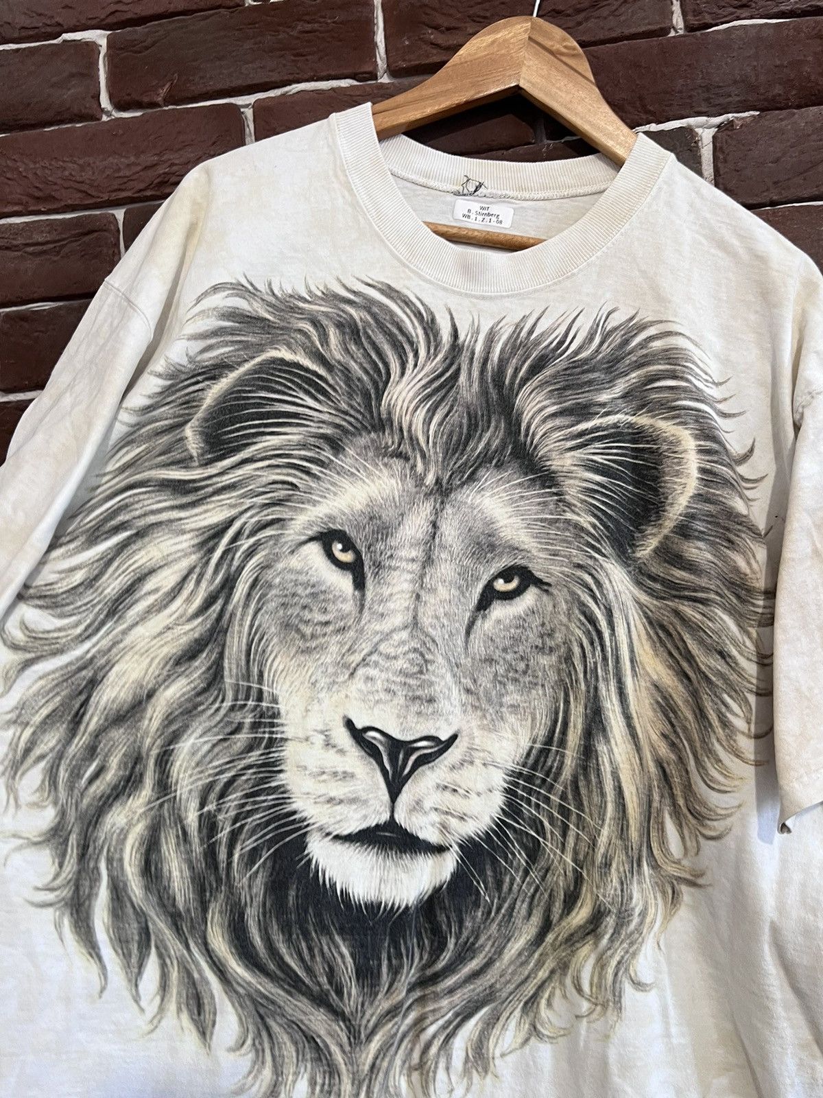 Liquid Blue VINTAGE 1994 LIQUID BLUE Lion ALL OVER PRINT TEE Art Hype Size US XL / EU 56 / 4 - 3 Thumbnail