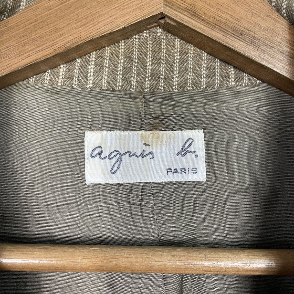agnes b. Agnes B Stripe Women Jacket Size M / US 6-8 / IT 42-44 - 15 Thumbnail