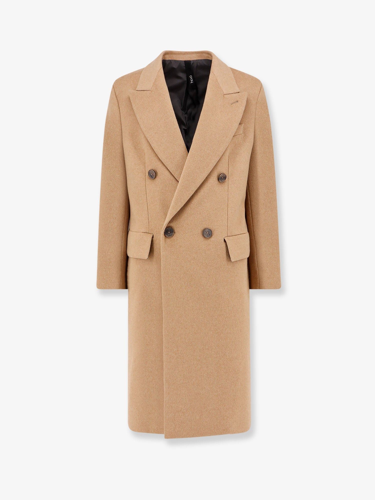 Hevo Cashmere Coat With Satin Lining Size US XXL / EU 58 / 5 - 1 Thumbnail