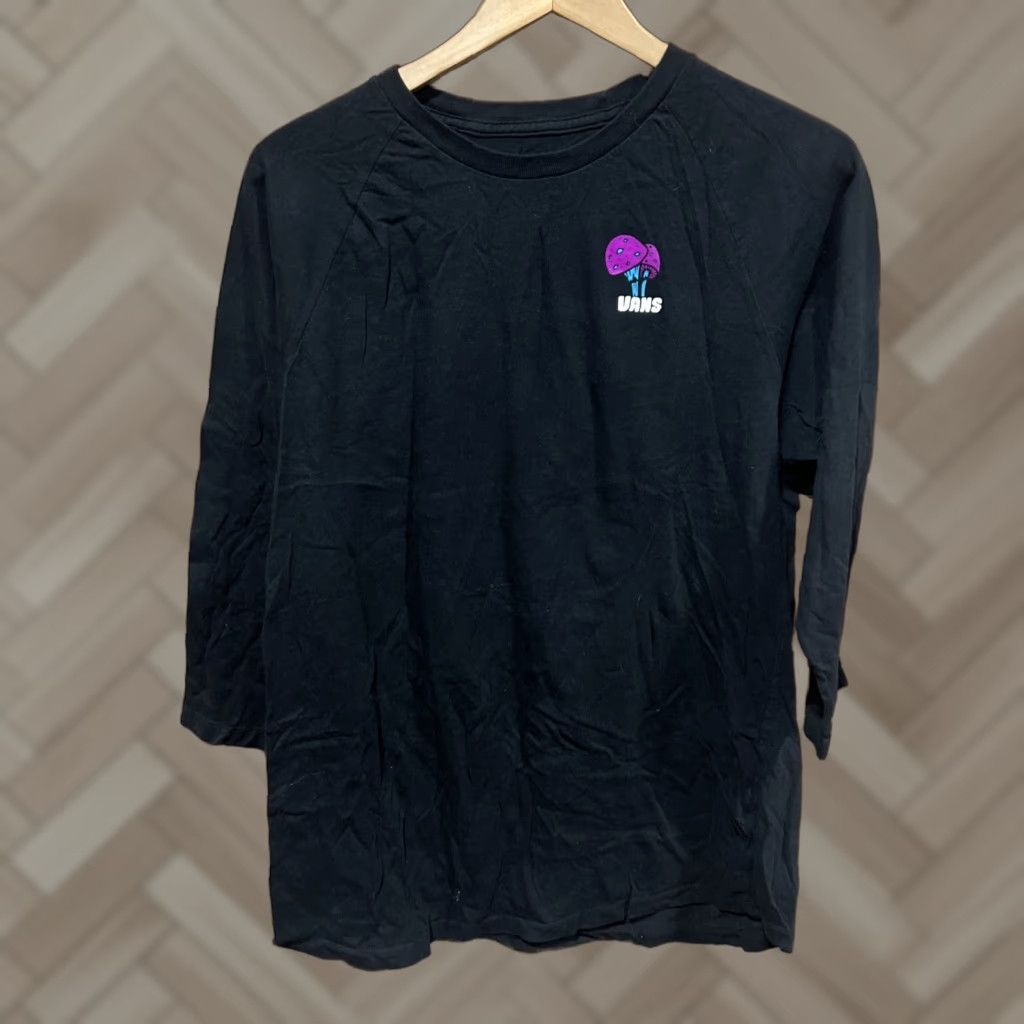 Vans VANS Shirt Graphic Print Black Mens L Large Off The Wall Wizard Magic Size US L / EU 52-54 / 3 - 1 Thumbnail