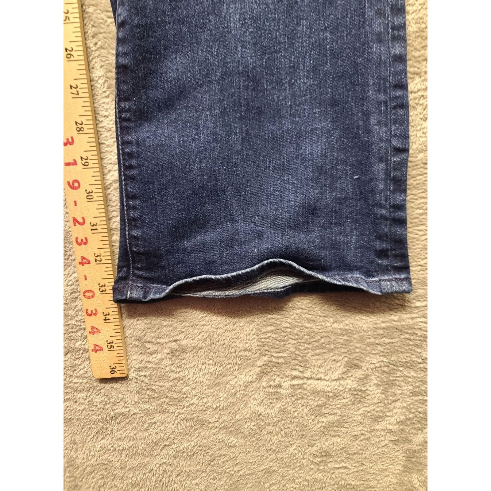 7 For All Mankind 7 For All Mankind Jeans Womens 32 Bootcut Regular Fit Straight Leg Distressed Denim Blue 7 For All Mankind Bootcut Jeans Womens 32 Size 24" / US 00 / IT 34 - 5 Thumbnail