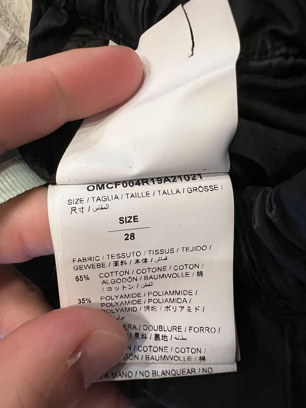 Off-White Off White Cargo Pants Size US 28 / EU 44 - 4 Thumbnail
