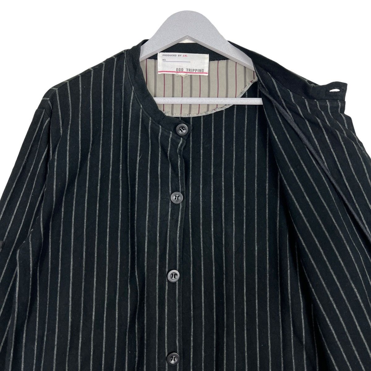 Ego Tripping 🔥 EGO TRIPPING JAPAN STRIPE CARDIGAN JACKET MADE IN JAPAN Size US M / EU 48-50 / 2 - 10 Thumbnail