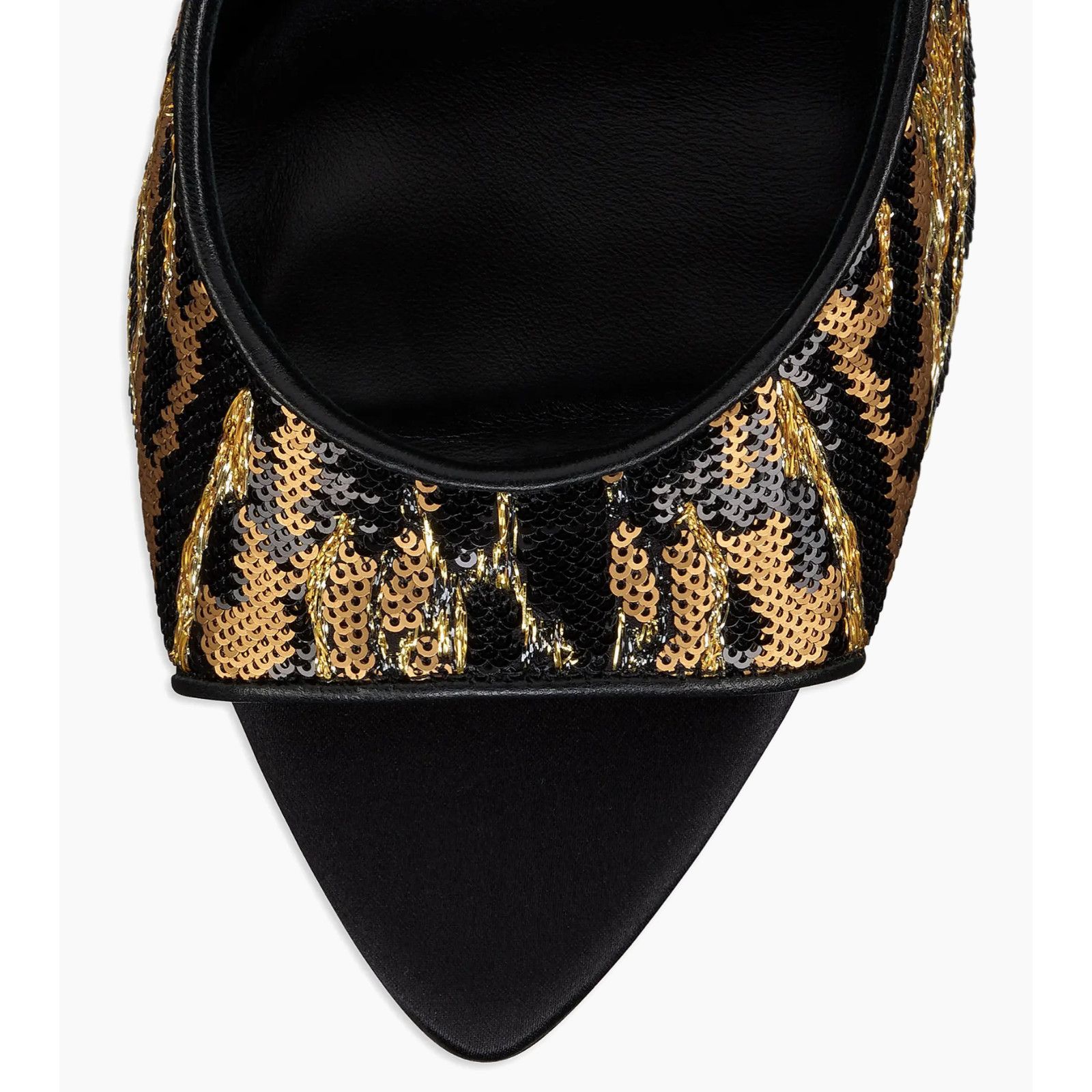 Christian Louboutin Christian Louboutin Miss Z Mule Ocelot Black Heel Pump 38 Size US 7 / IT 37 - 11 Thumbnail