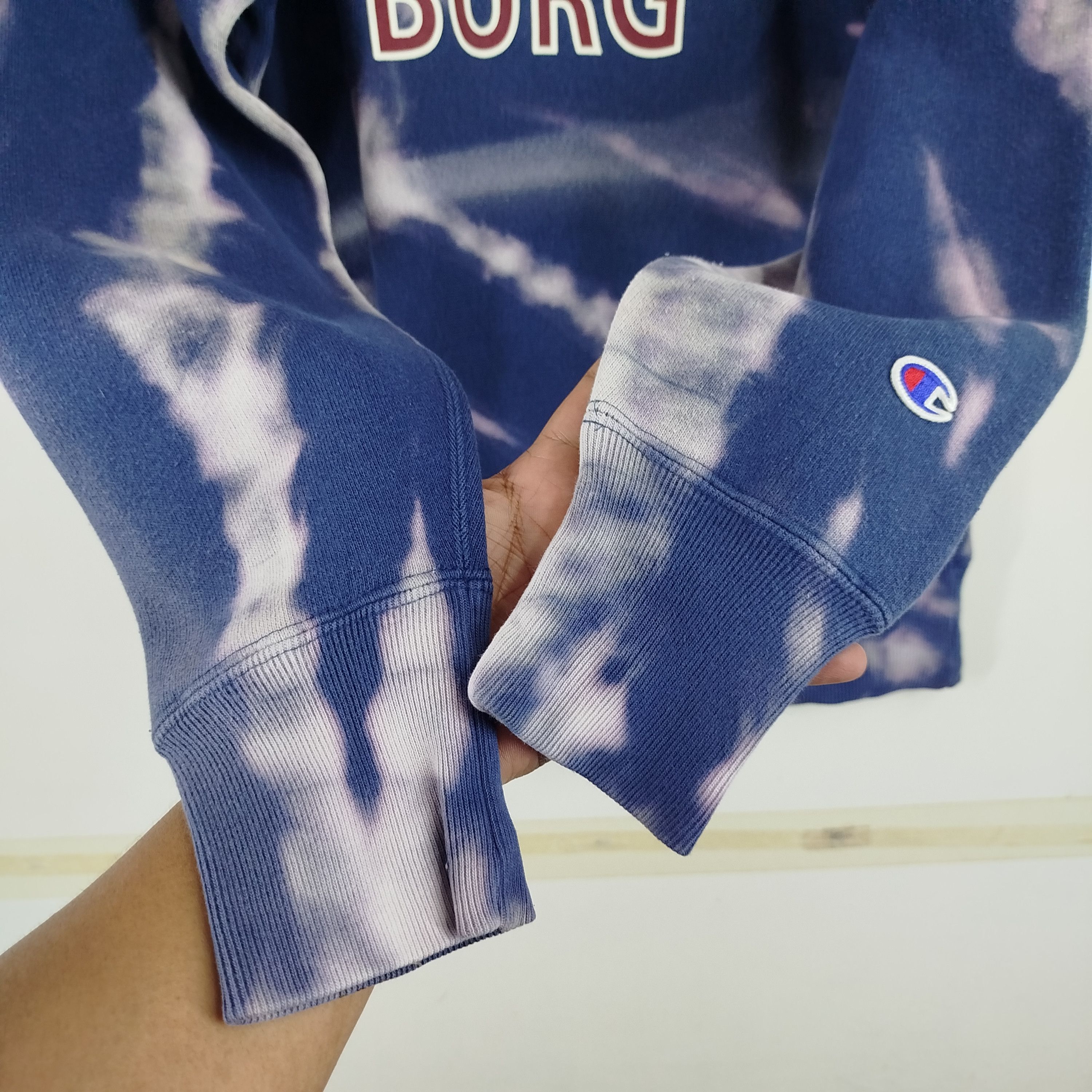 Champion Champion Reverse Weave Williams Burg Big Logo Tye Dye Custom Size US M / EU 48-50 / 2 - 6 Thumbnail