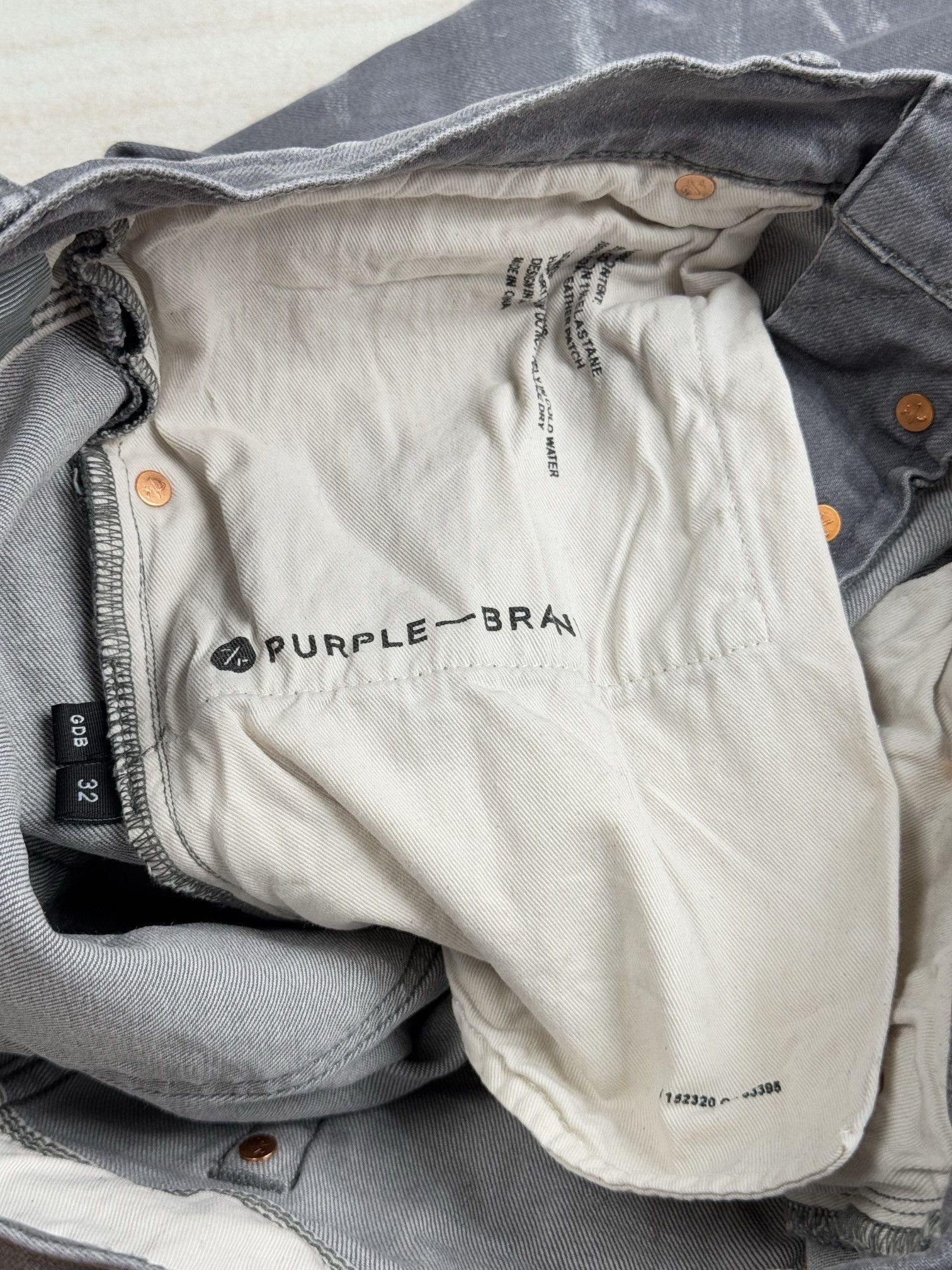 Purple Brand destressed jean Size US 32 / EU 48 - 10 Thumbnail