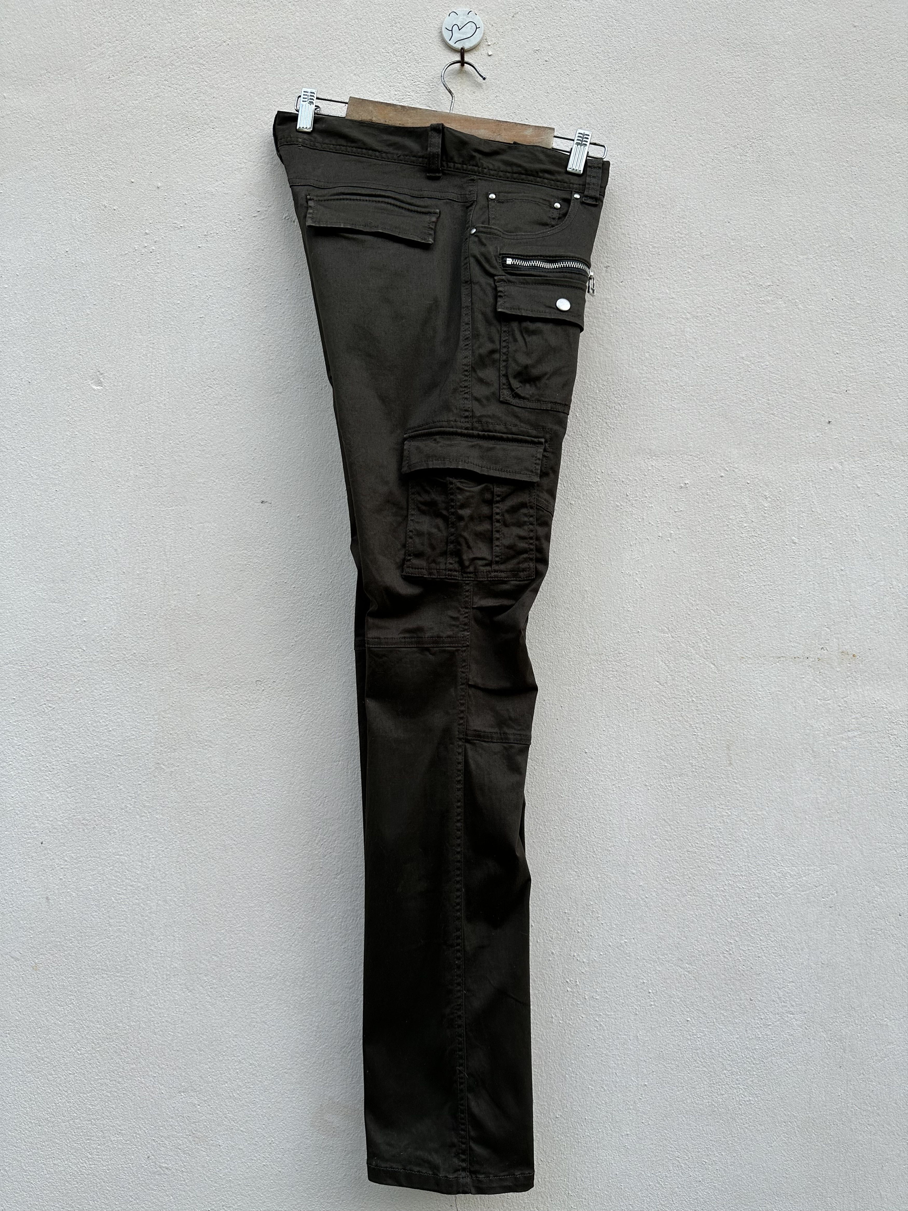 If Six Was Nine Vintage Semantic Design Zipper Seditionaries Cargo Pant Size US 34 / EU 50 - 15 Thumbnail