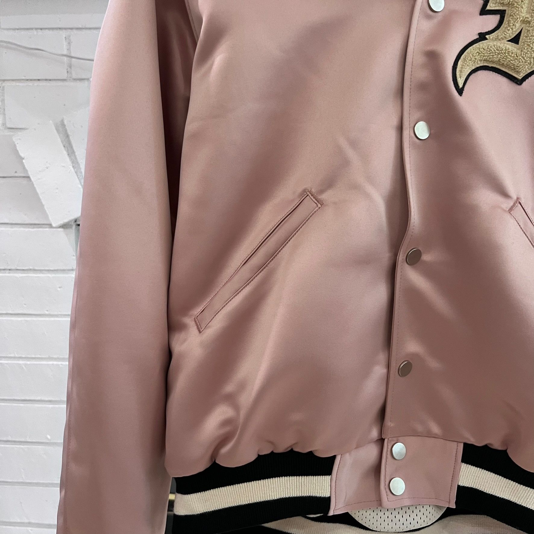 Fear of God RARE Fear of God '17 5th Collection Satin Coaches Bomber Size US M / EU 48-50 / 2 - 2 Thumbnail