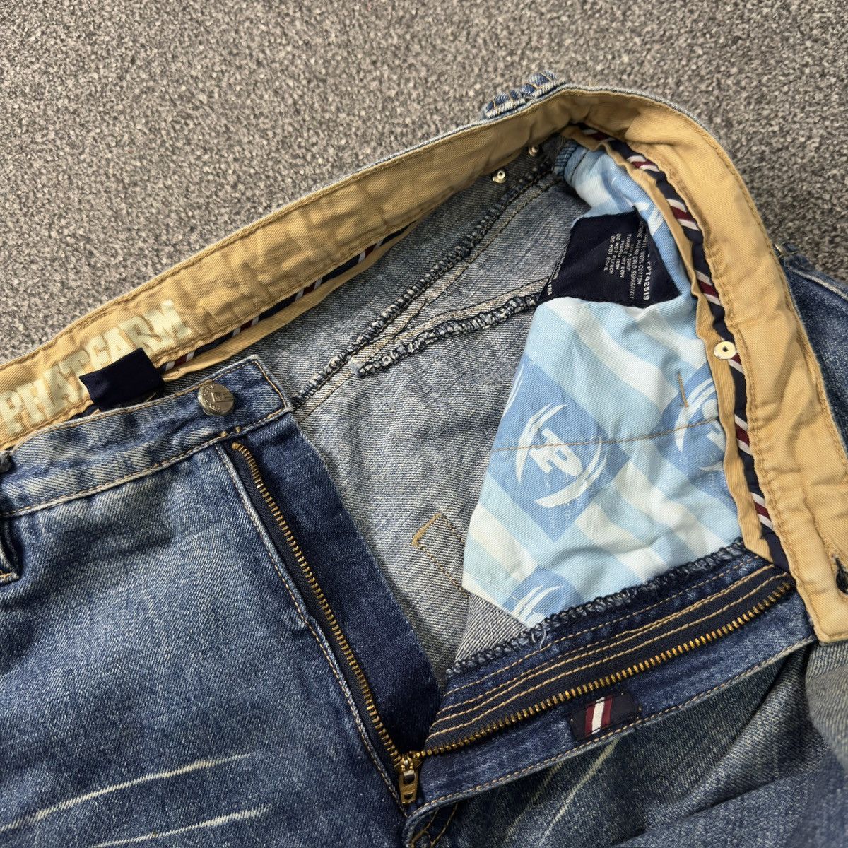 Phat Farm 🔥 Insane Y2K Baggy Denim Phat Farm Hip Hop Style Size US 38 / EU 54 - 13 Thumbnail