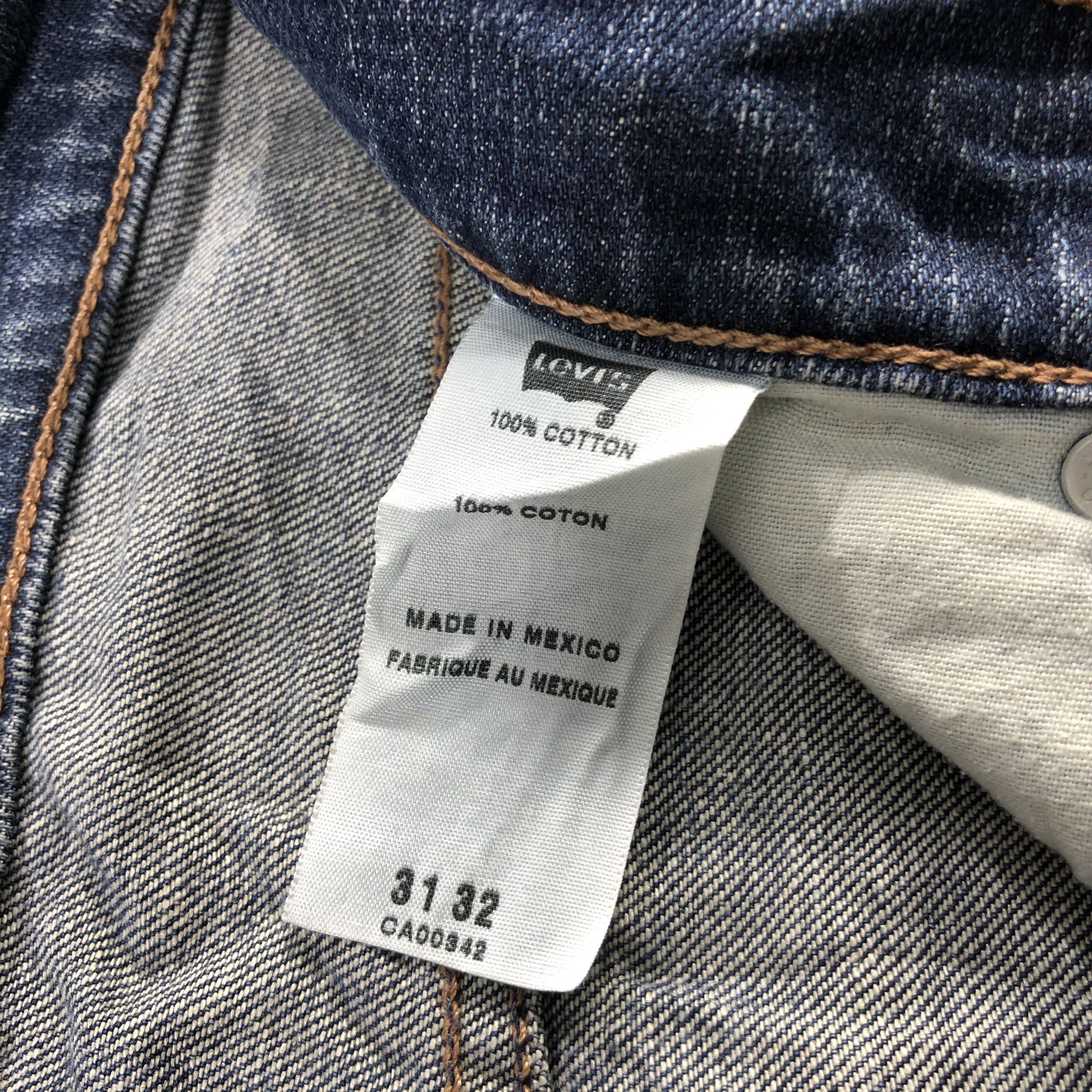 Levi's Vintage Blue Wash Levis Jeans-J2209 Size US 32 / EU 48 - 13 Thumbnail