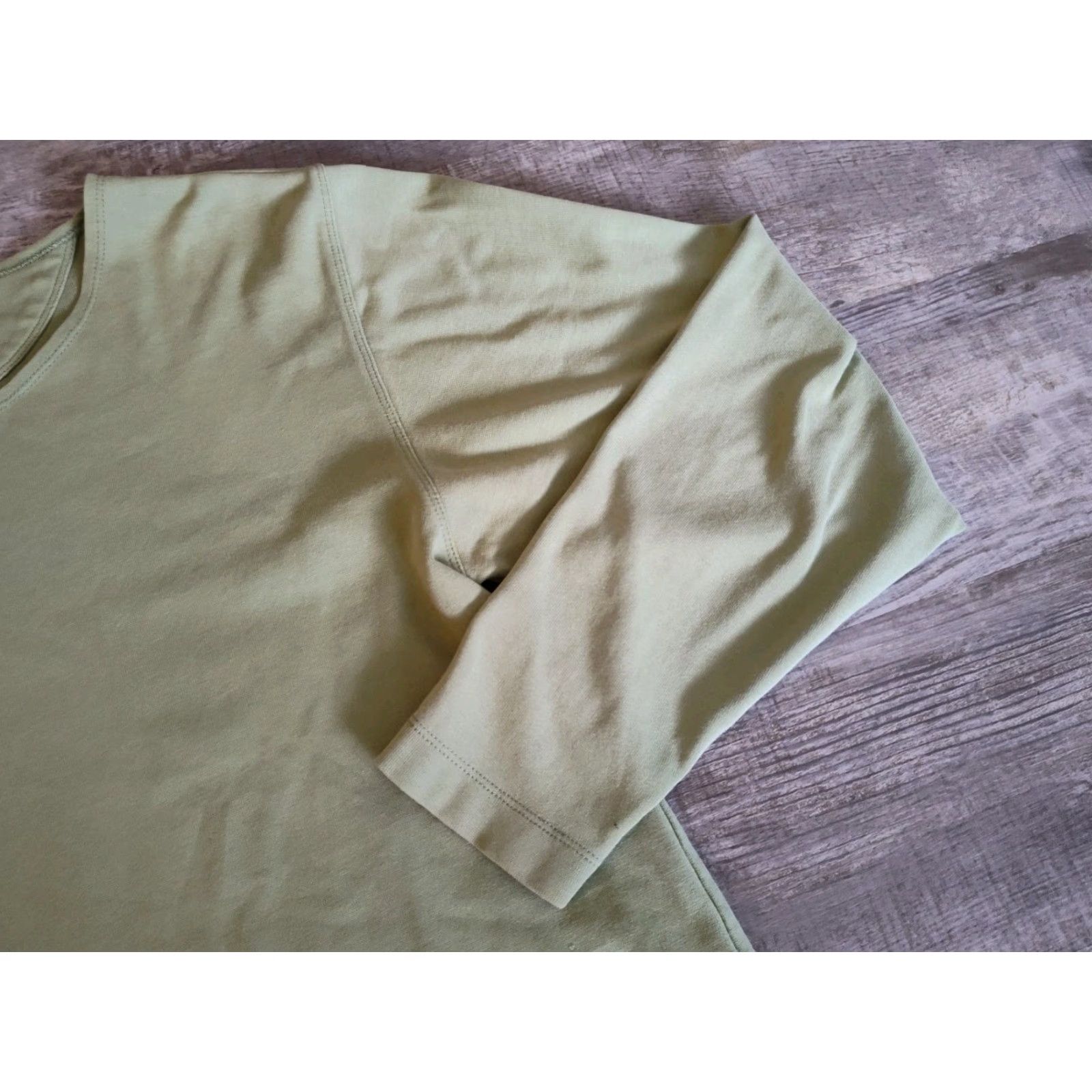 Patagonia VINTAGE Patagonia Women's Long Sleeve Base Layer Shirt Green M Stretch Size M / US 6-8 / IT 42-44 - 4 Thumbnail