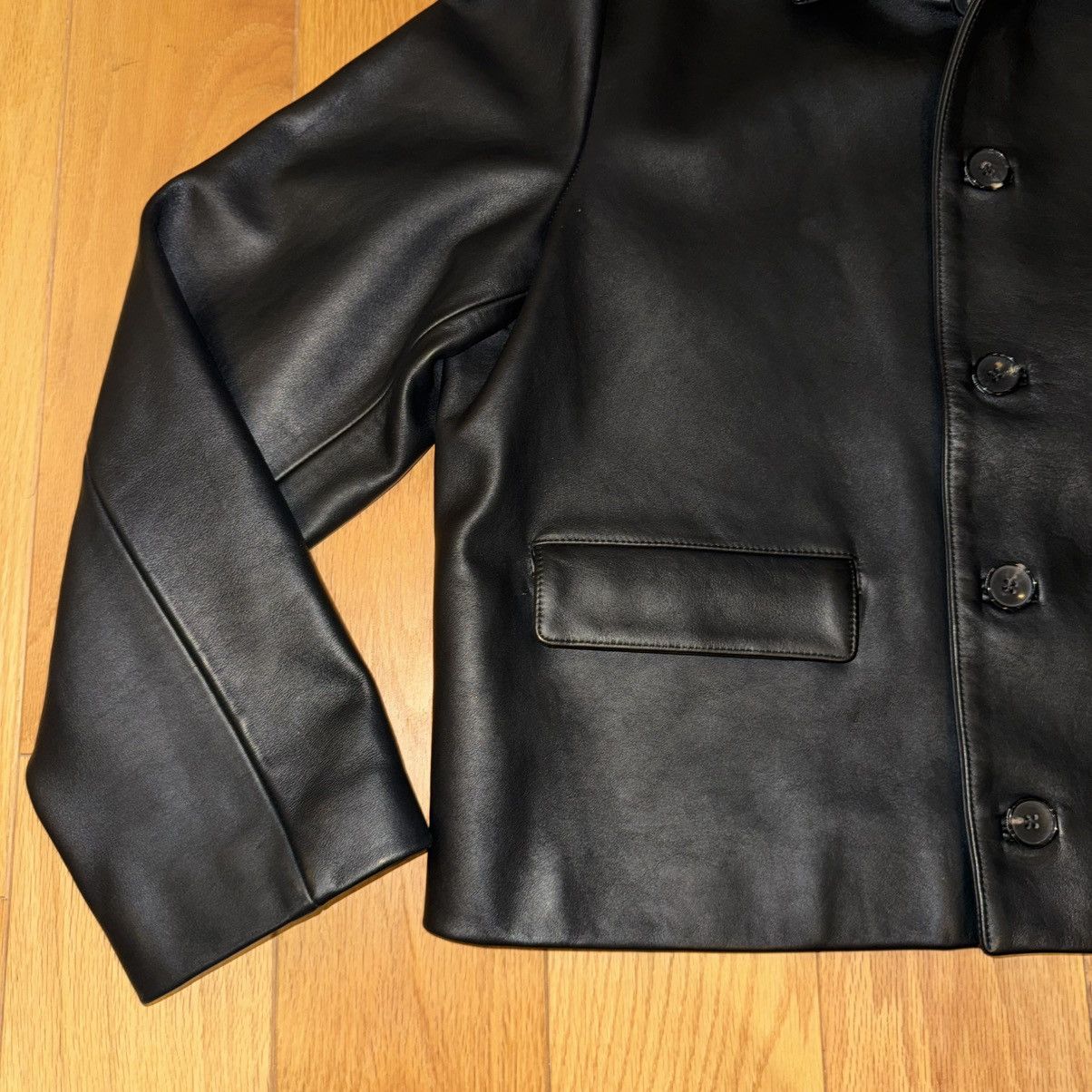 Second/Layer Second Layer 100% Leather Jacket | Made in Italy Size US L / EU 52-54 / 3 - 4 Thumbnail