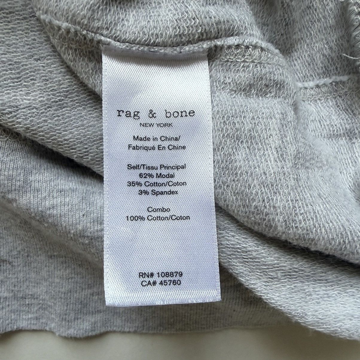 Rag & Bone Rag & Bone V-Neck Sweater Grey Women’s Size S Modal Cotton Size S / US 4 / IT 40 - 4 Thumbnail