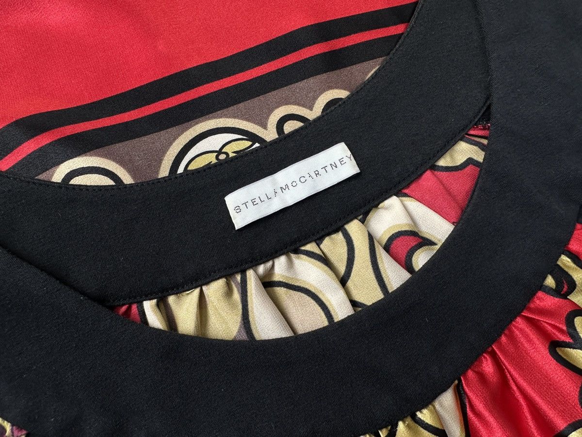 Stella McCartney Stella McCartney 100% Silk Multicolor Blouse Shirt Size M / US 6-8 / IT 42-44 - 10 Thumbnail