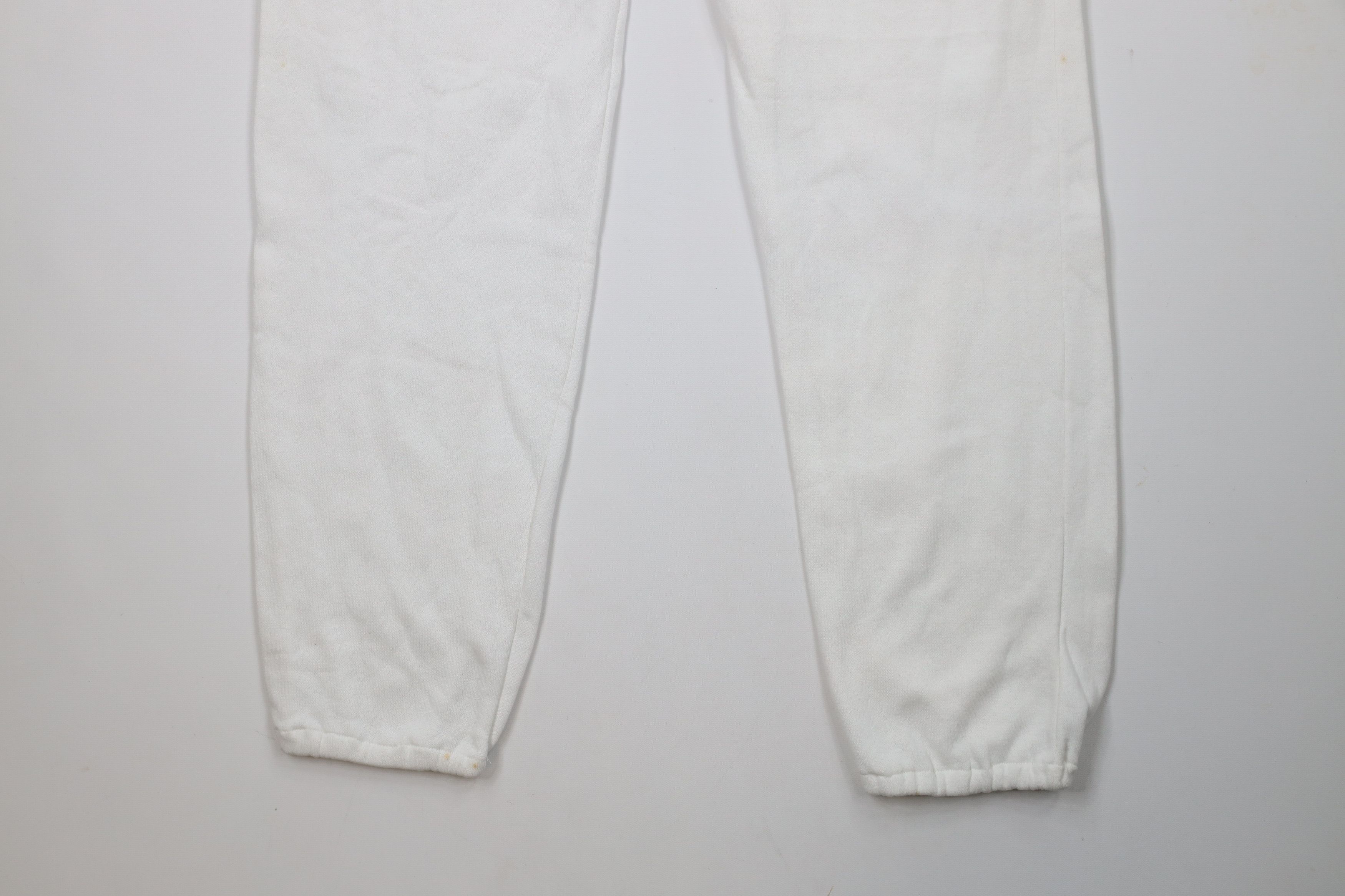Vintage Vintage 80s 90s Streetwear Sweatpants Joggers White USA Size US 36 / EU 52 - 4 Thumbnail