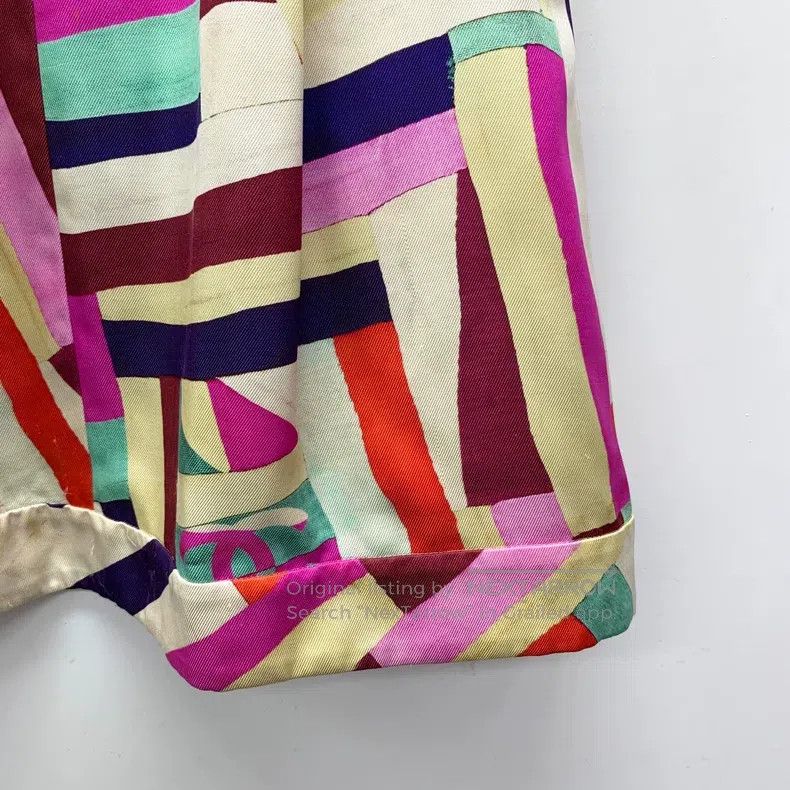 Chanel Chanel Seoul catwalk style colour block geometric print mu Size 25" / US 0 / IT 36 - 4 Thumbnail