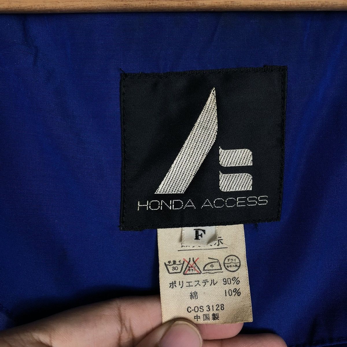 Honda 🔥VINTAGE RACING HONDA BOMBER JACKET BIG LOGO SPELL OUT Size US L / EU 52-54 / 3 - 20 Thumbnail