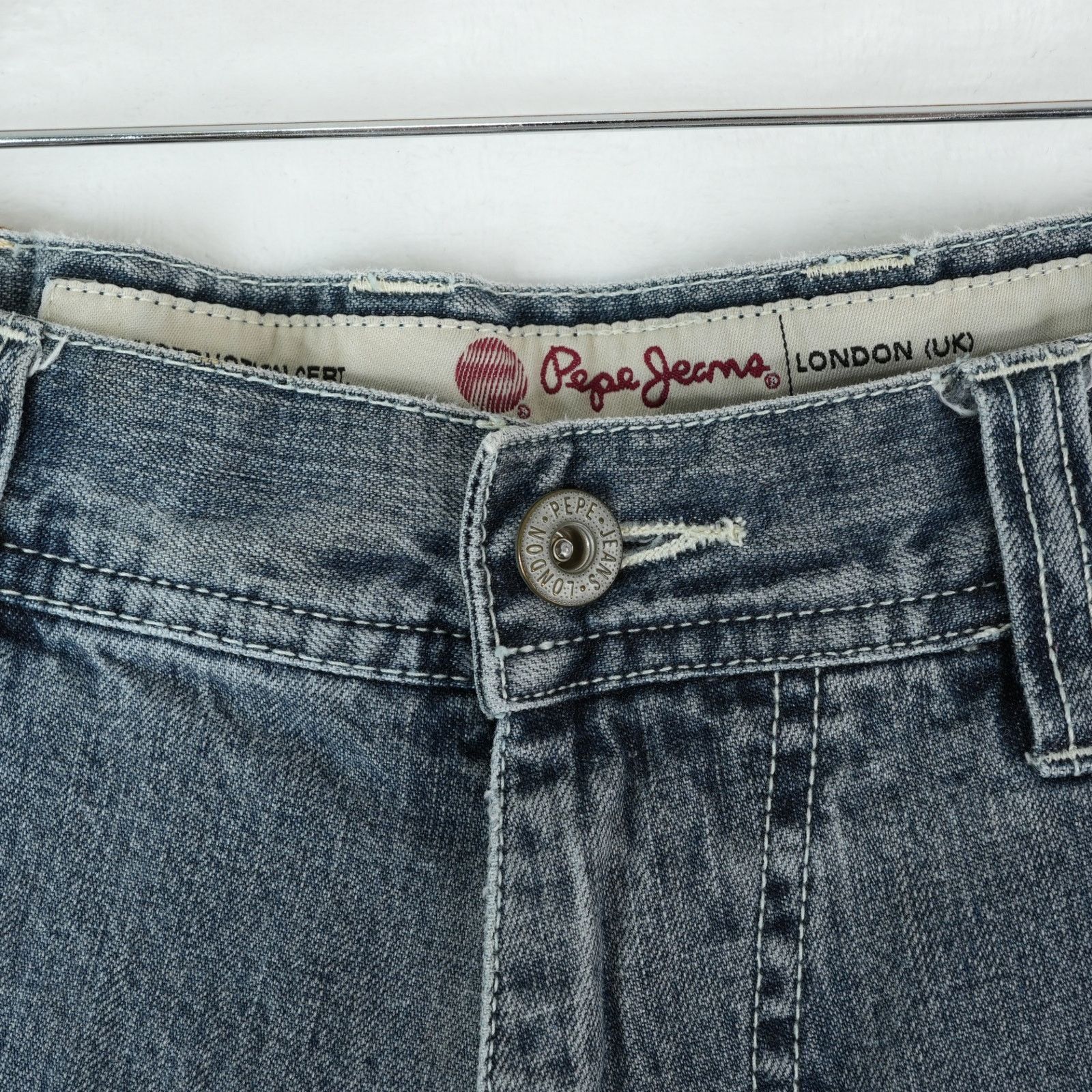 Pepe Jeans Vtg Pepe Jeans London Shorts 38x14.5 Carpenter Utility Y2K Size US 38 / EU 54 - 4 Thumbnail