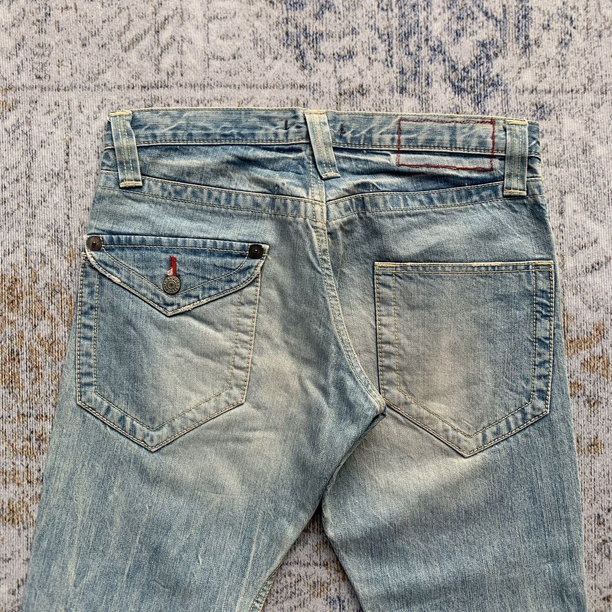 Japanese Brand Rare Vintage Japanese Brand Distressed Artisan Flared Jeans Size US 34 / EU 50 - 7 Thumbnail