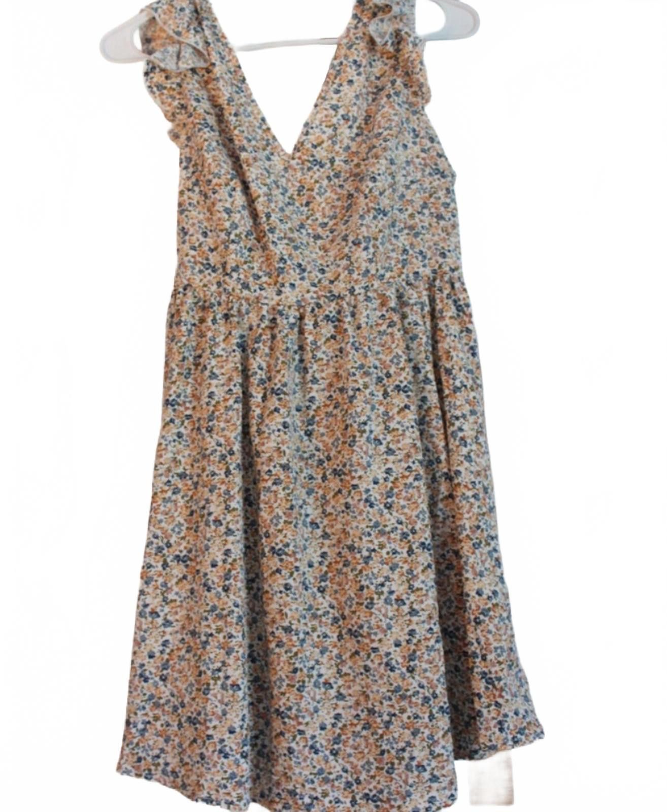 Shein SHEIN NWOT Floral Print Ruffle Sleeve Dress V-Neck Small Size S / US 4 / IT 40 - 2 Thumbnail