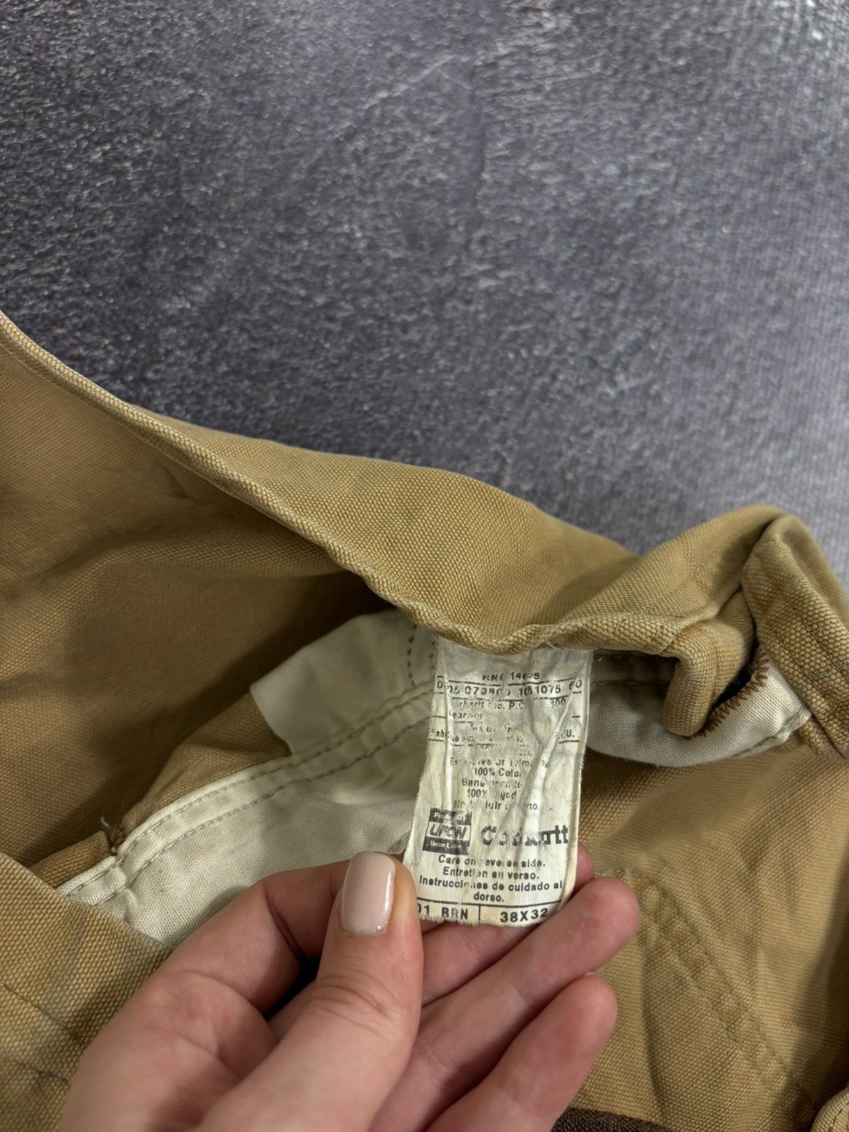 Carhartt Vintage Carhartt Double Knee USA 90s Hype Dad Work Overall Size US 38 / EU 54 - 11 Thumbnail
