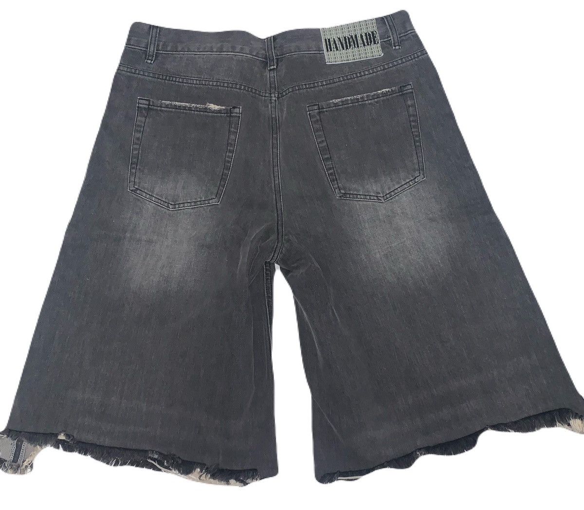 Japanese Brand Handmade Rust Infantry Selvedge Denim Shorts Size US 36 / EU 52 - 2 Thumbnail