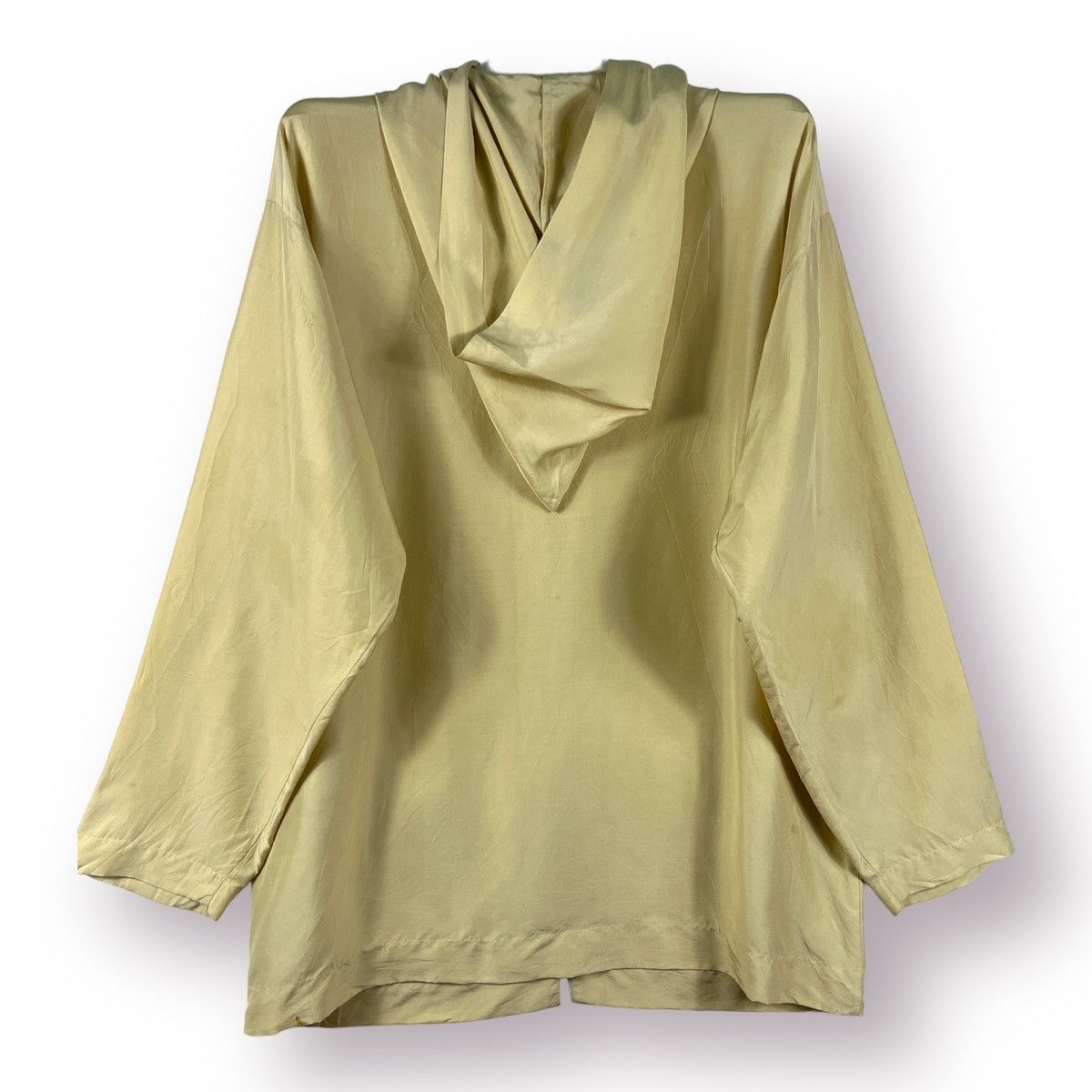 Issey Miyake ‼️ SILK ISSEY MIYAKE PERMANENTE HOOD LIGHT JACKET Size US M / EU 48-50 / 2 - 12 Thumbnail