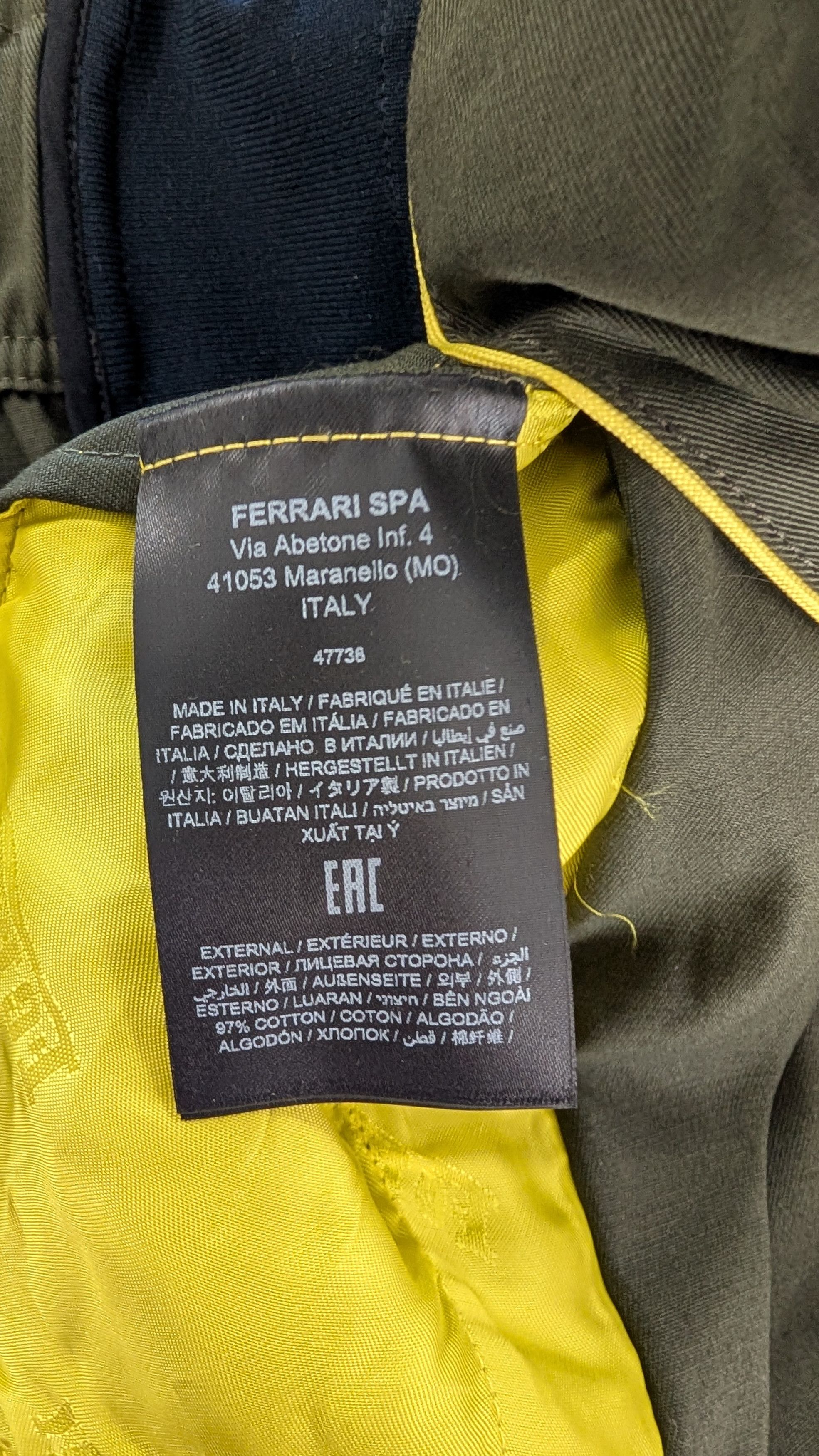 Ferrari Ferrari Women's Tape Stretch Twill Military Jacket S Size S / US 4 / IT 40 - 13 Thumbnail